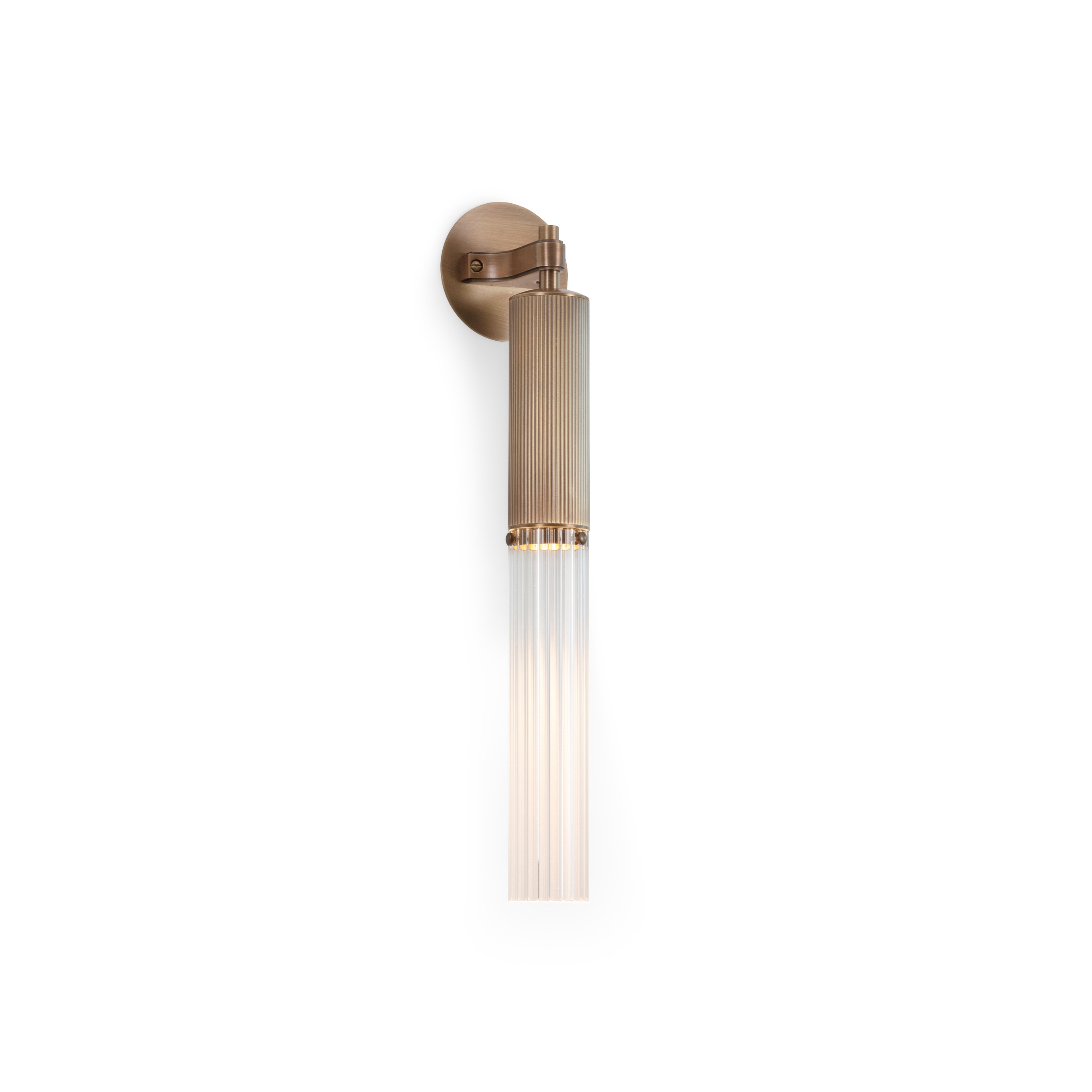 Flume | Wall Light - Antique Brass