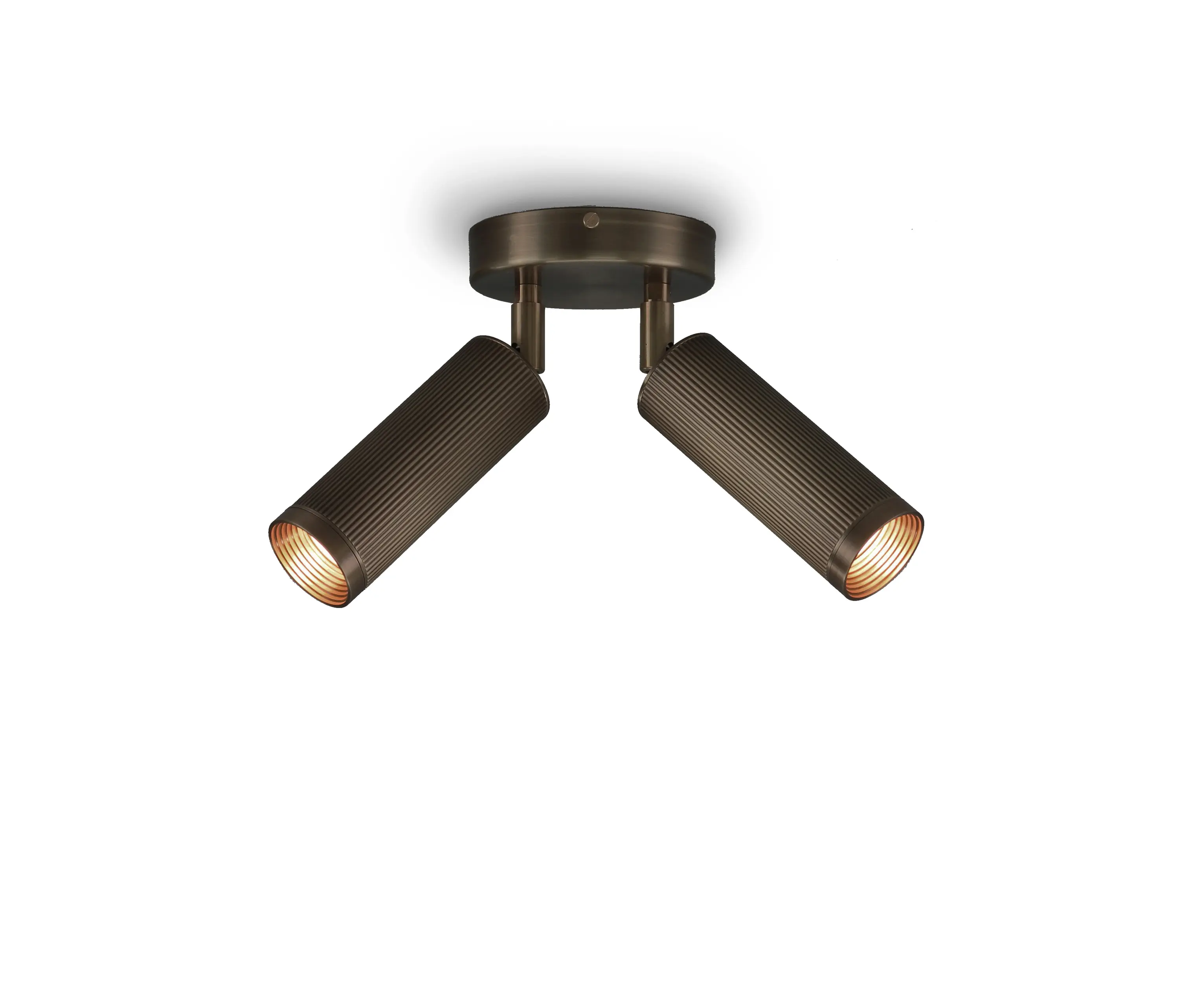 J. Adams & Co - Spot | Double Ceiling Light - Bronze