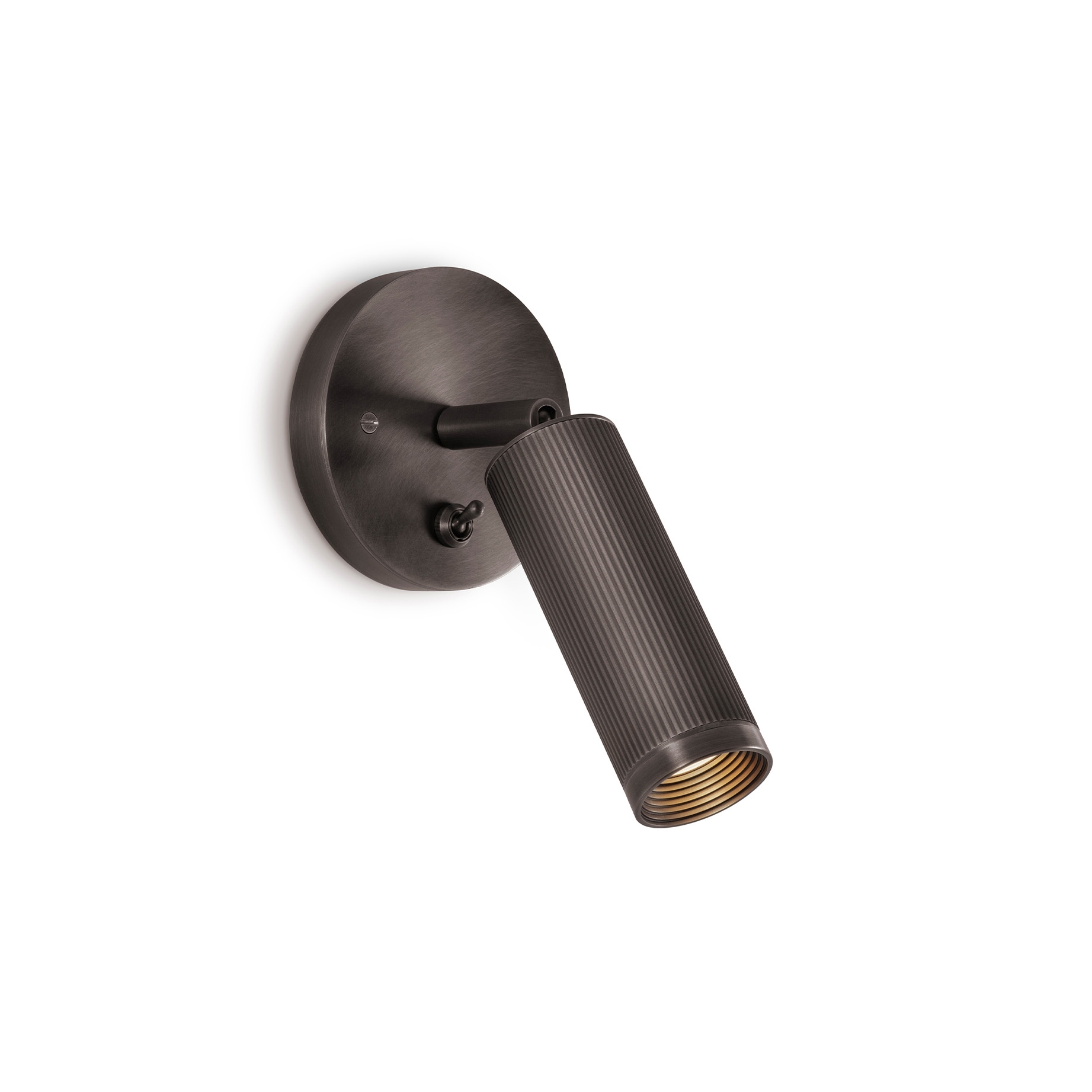 Mostra il prodotto Spot | Switched Wall Light - Bronze del produttore J. Adams & Co