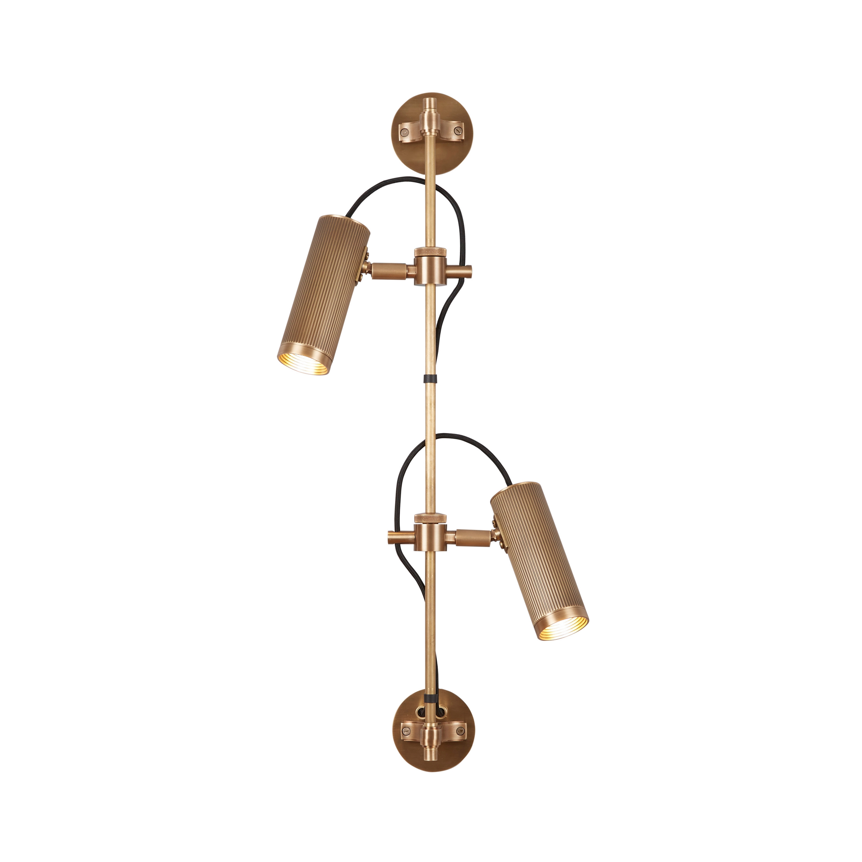 Produkt Spot | Wall Rail - Double Head - Antique Brass des Herstellers J. Adams & Co anzeigen