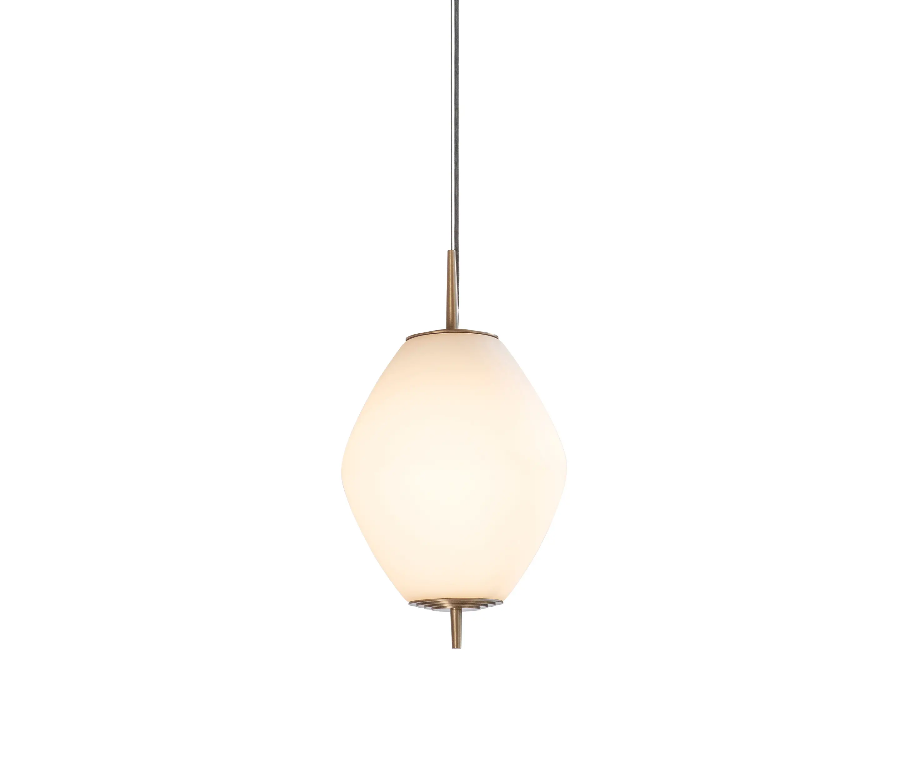 J. Adams & Co - Nova | Tall Pendant - Antique Brass
