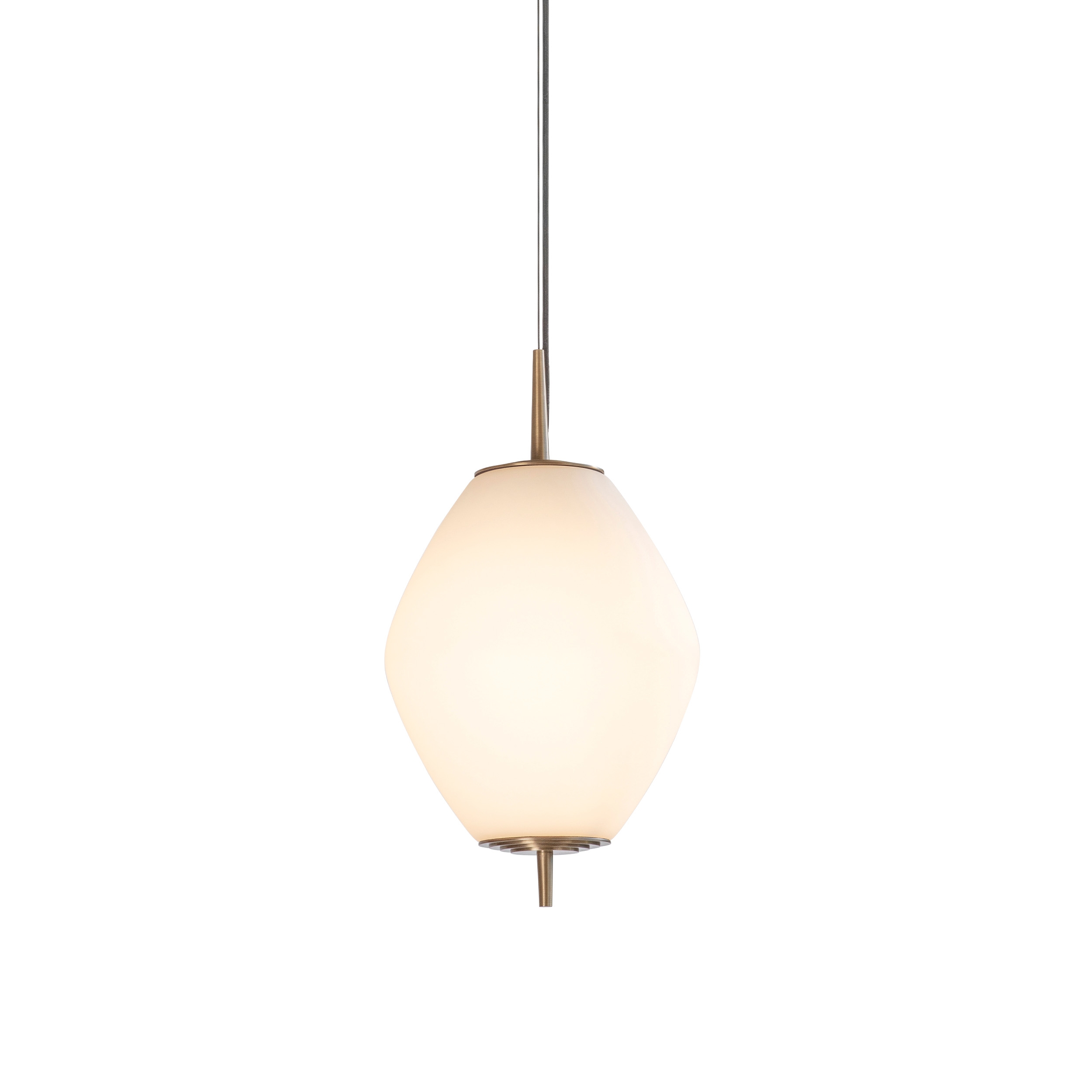 Afficher le produit Nova | Tall Pendant - Antique Brass du fabricant J. Adams & Co