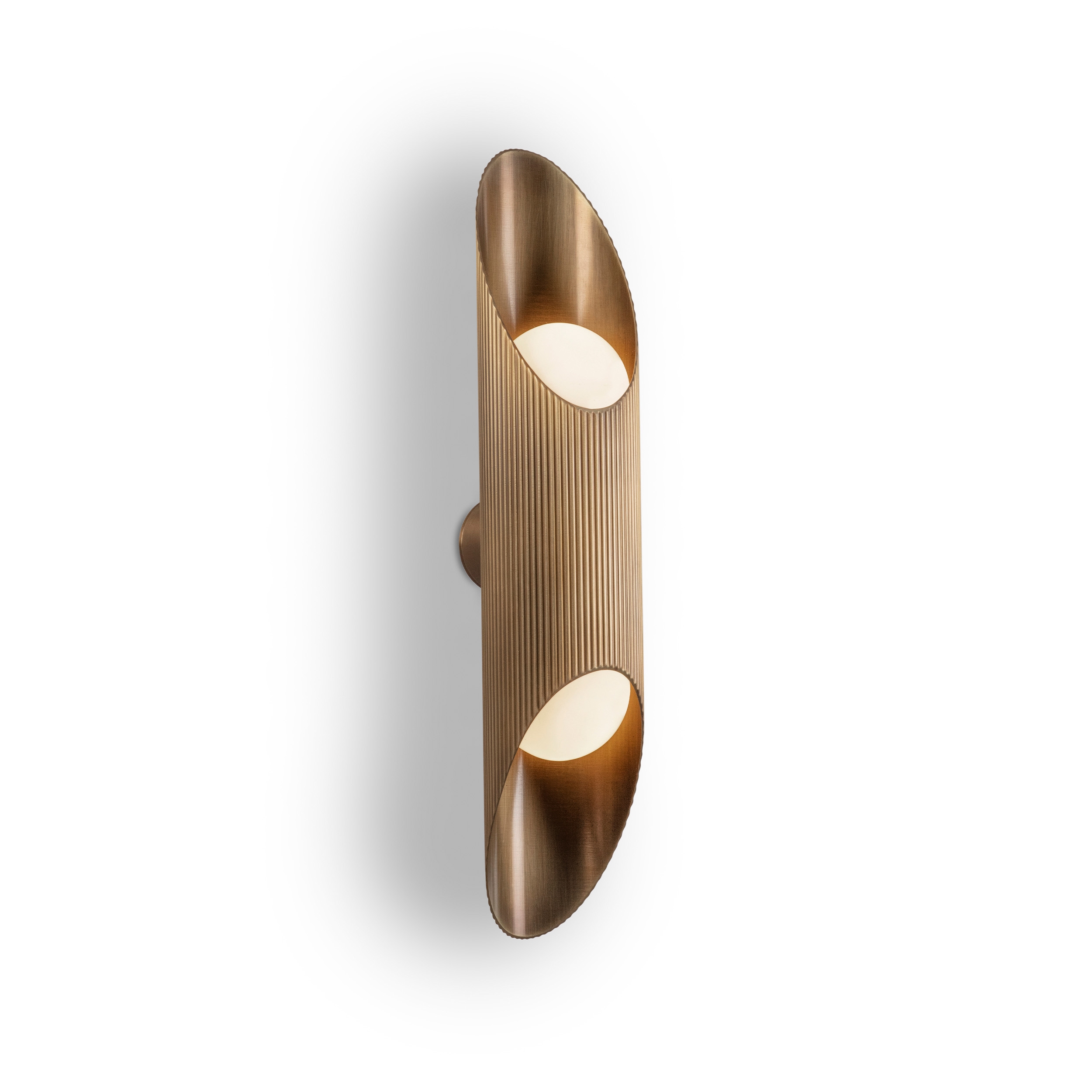 Mostrar el producto Vector | Wall Light - Antique Brass del fabricante J. Adams & Co