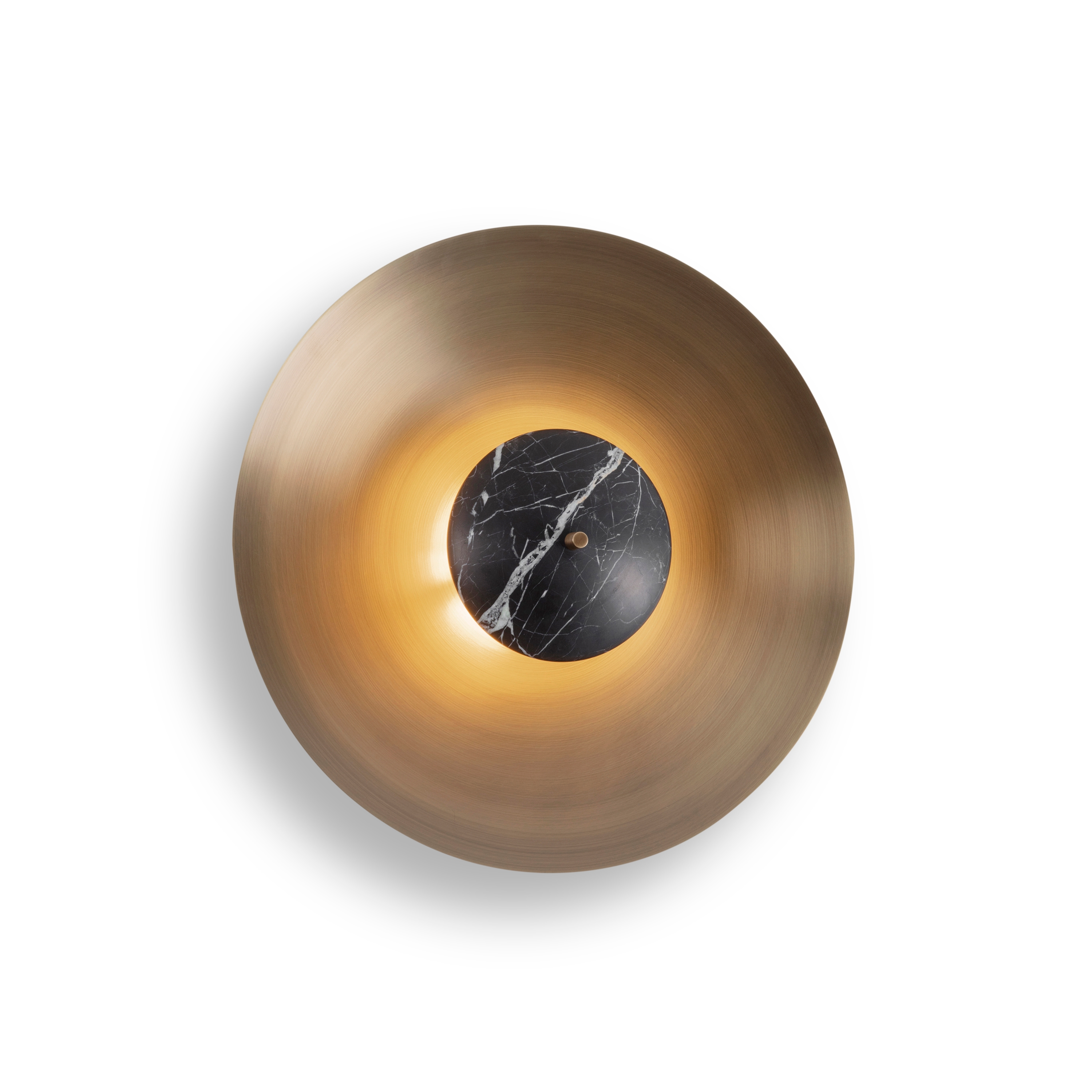 Mostra il prodotto Luna | 450 Wall Light - Black Marble del produttore J. Adams & Co