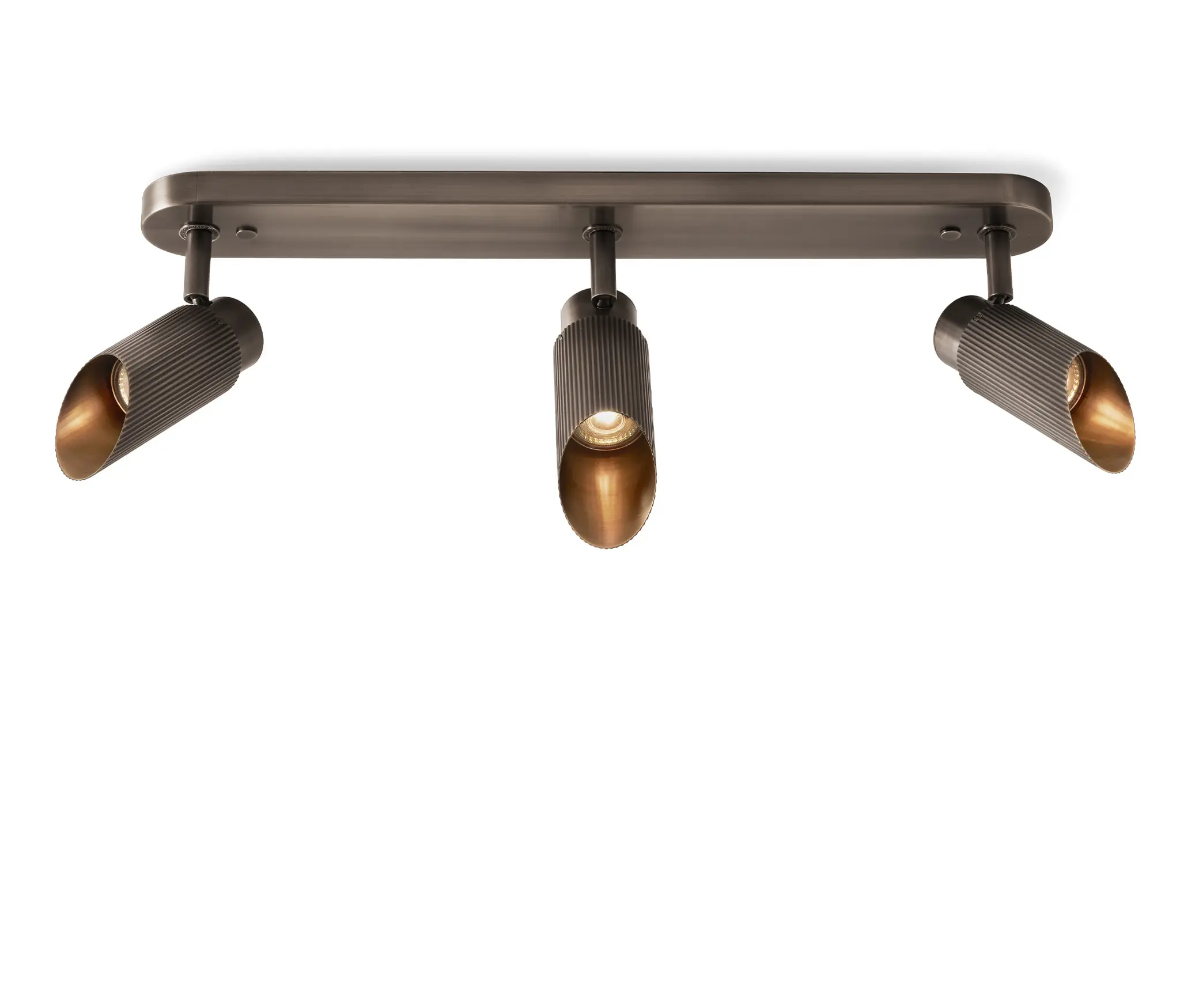 J. Adams & Co - Spot Pro | Triple Ceiling Light - Bronze