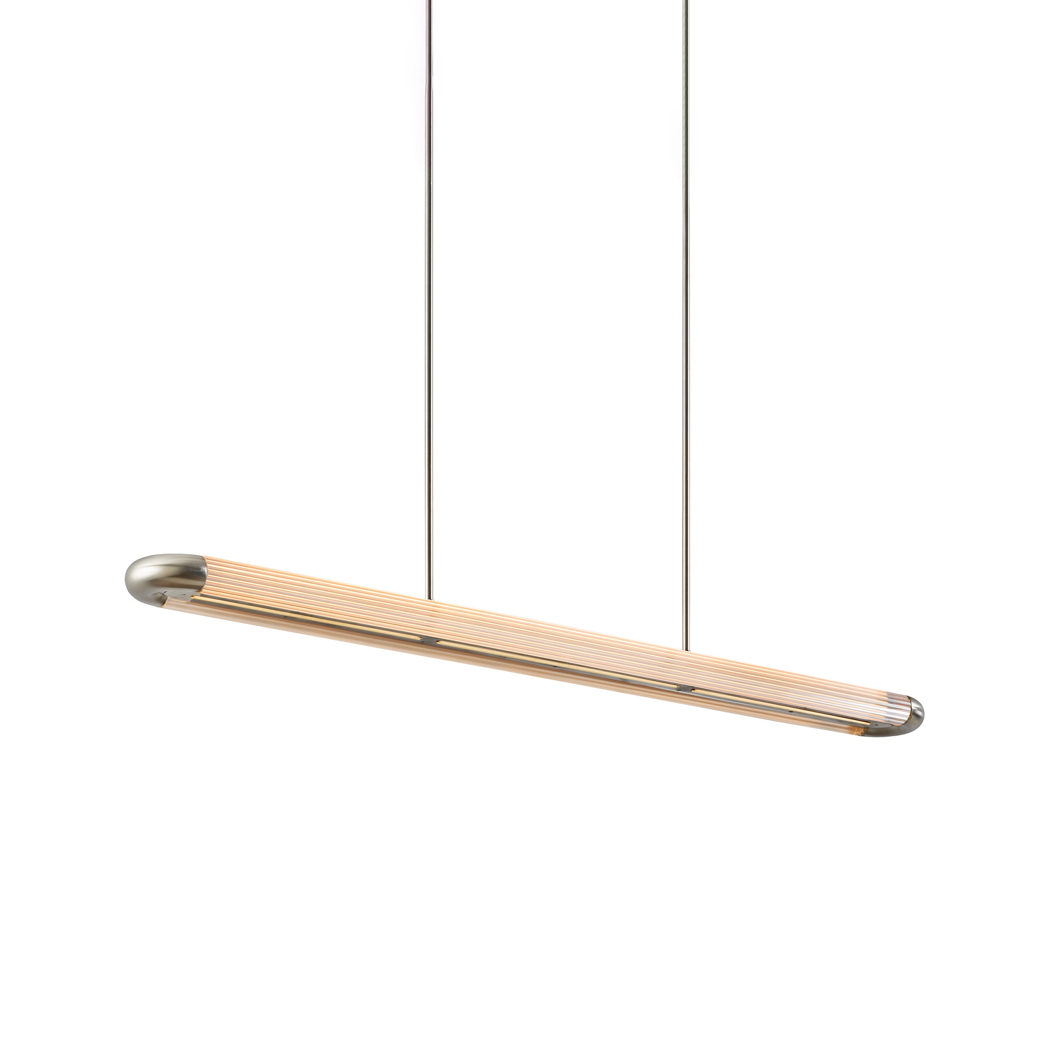 Strata | 1200 Pendant - Satin Nickel