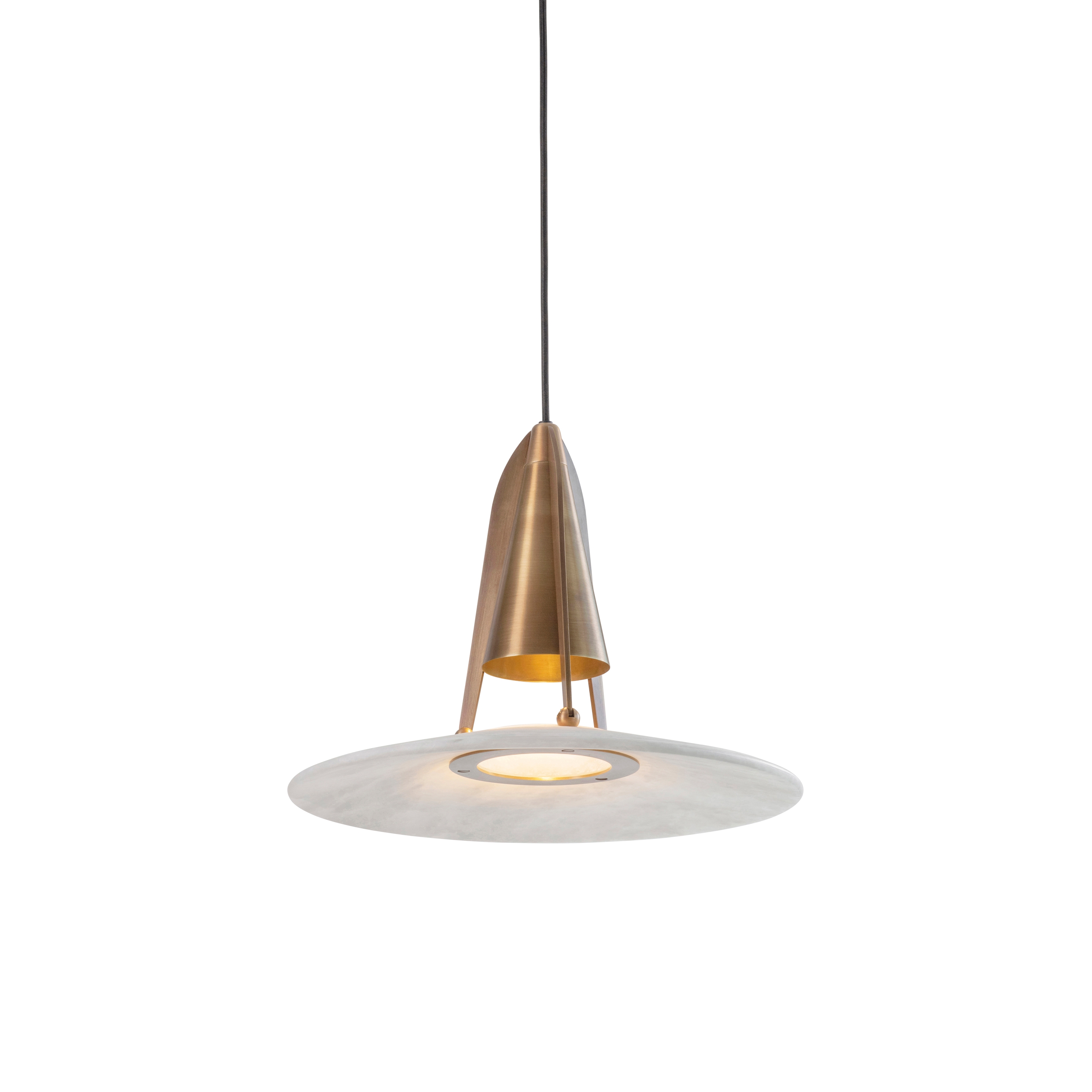 Display product Aragon | 340 Pendant - Antique Brass from manufacturer J. Adams & Co