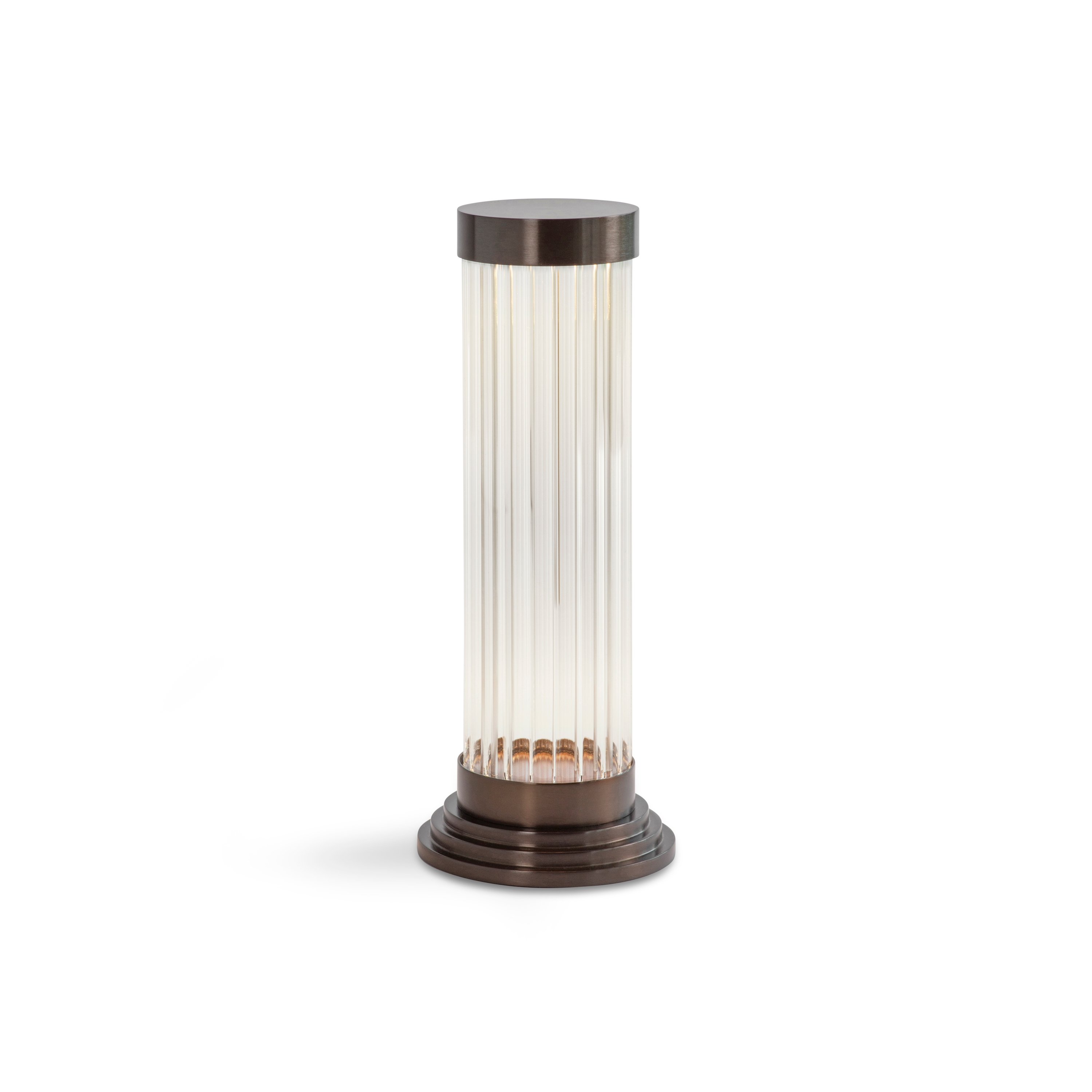 Display product Porto | Portable Table Light - Bronze from manufacturer J. Adams & Co