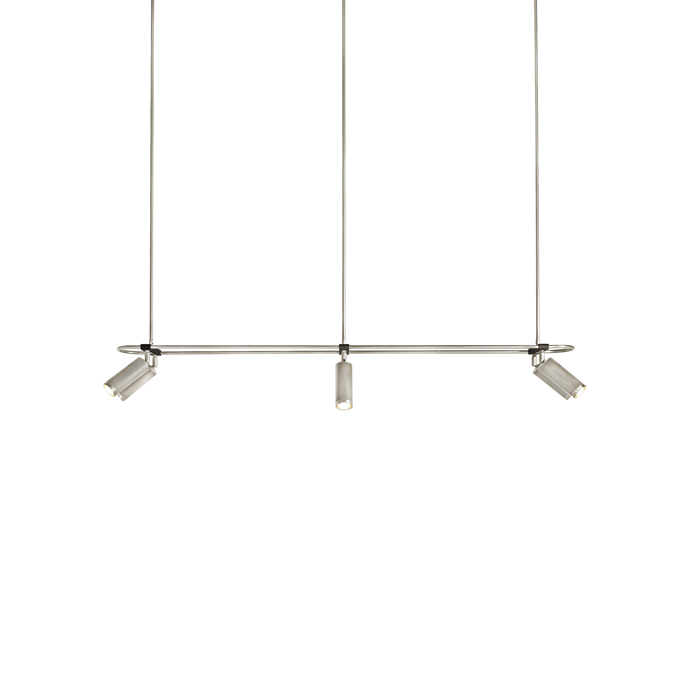 Spot | Pendant - 6 spots - 1400mm - Satin Nickel