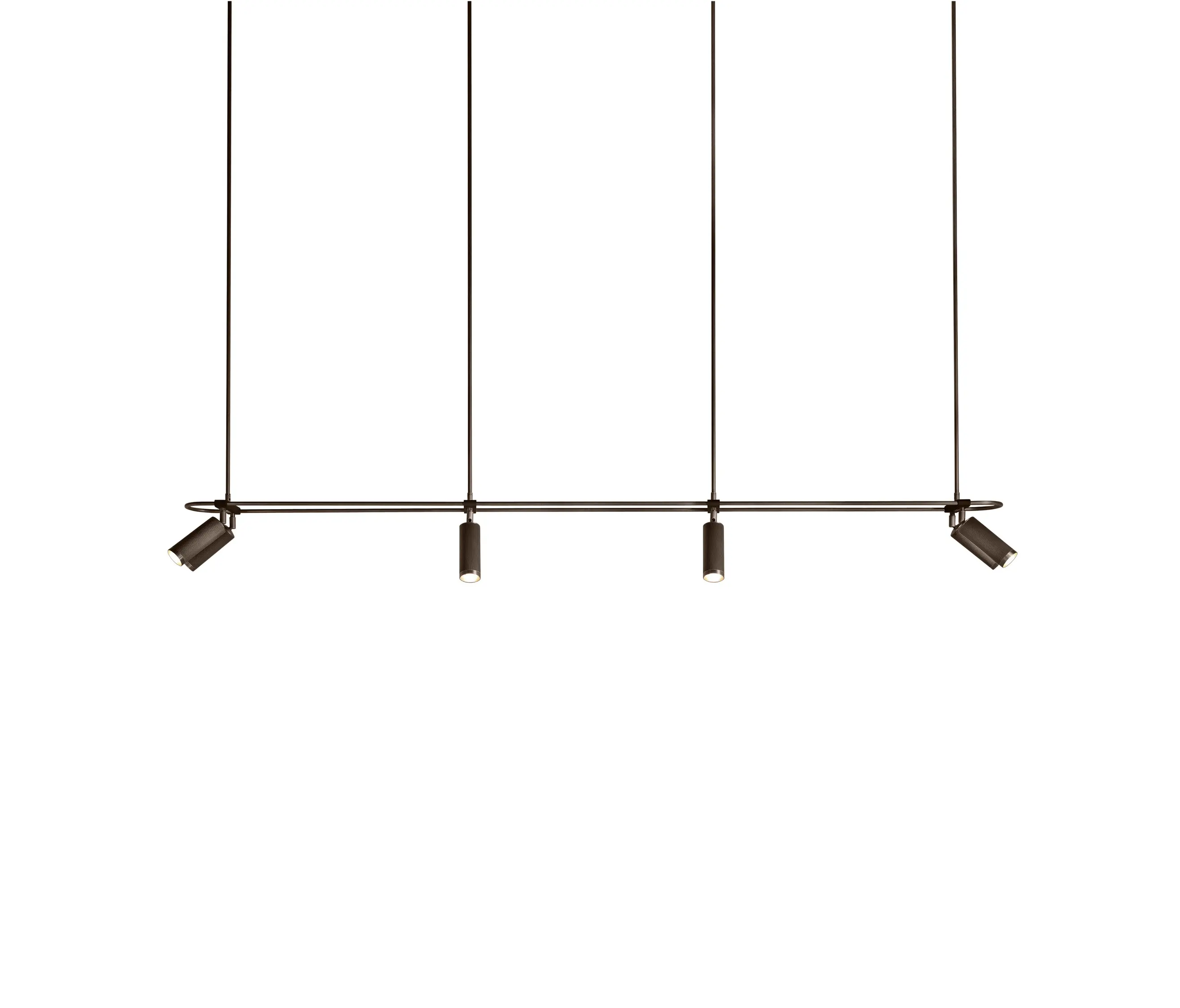 J. Adams & Co - Spot | Pendant - 8 spots - 2000mm - Bronze