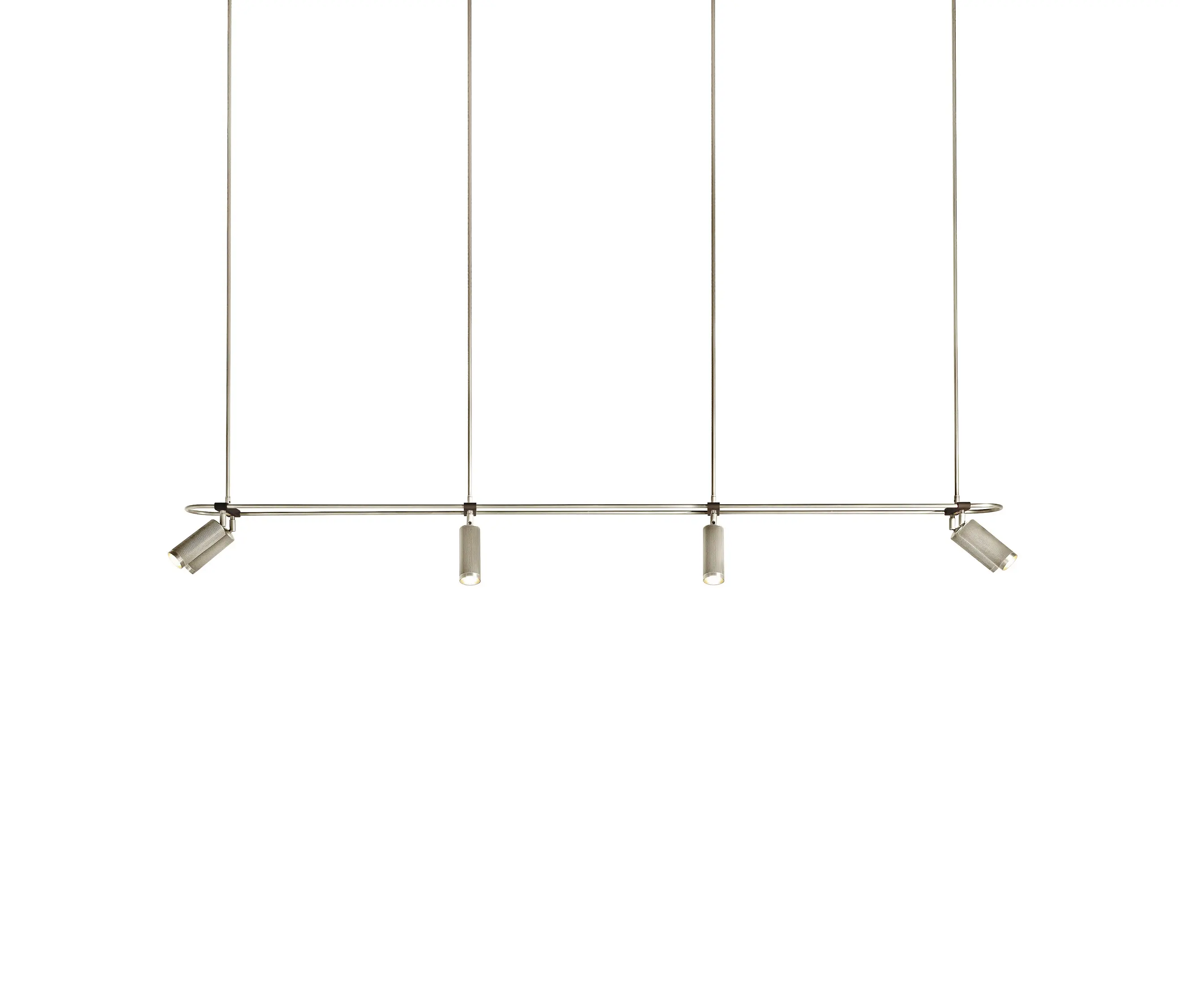 J. Adams & Co - Spot | Pendant - 8 spots - 2000mm - Satin Nickel