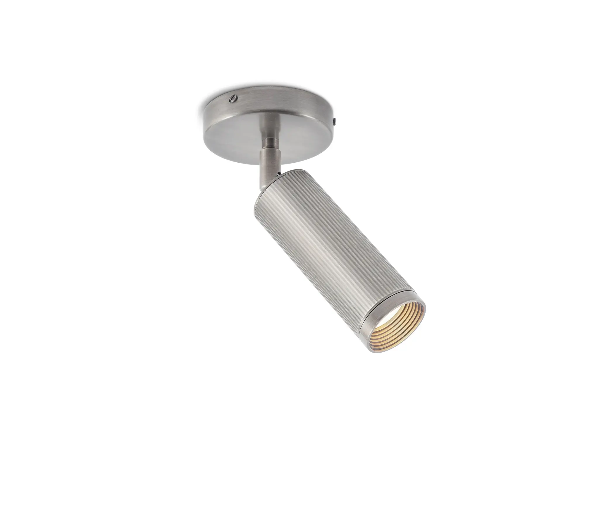 J. Adams & Co - Spot | Single Ceiling Light - Satin Nickel