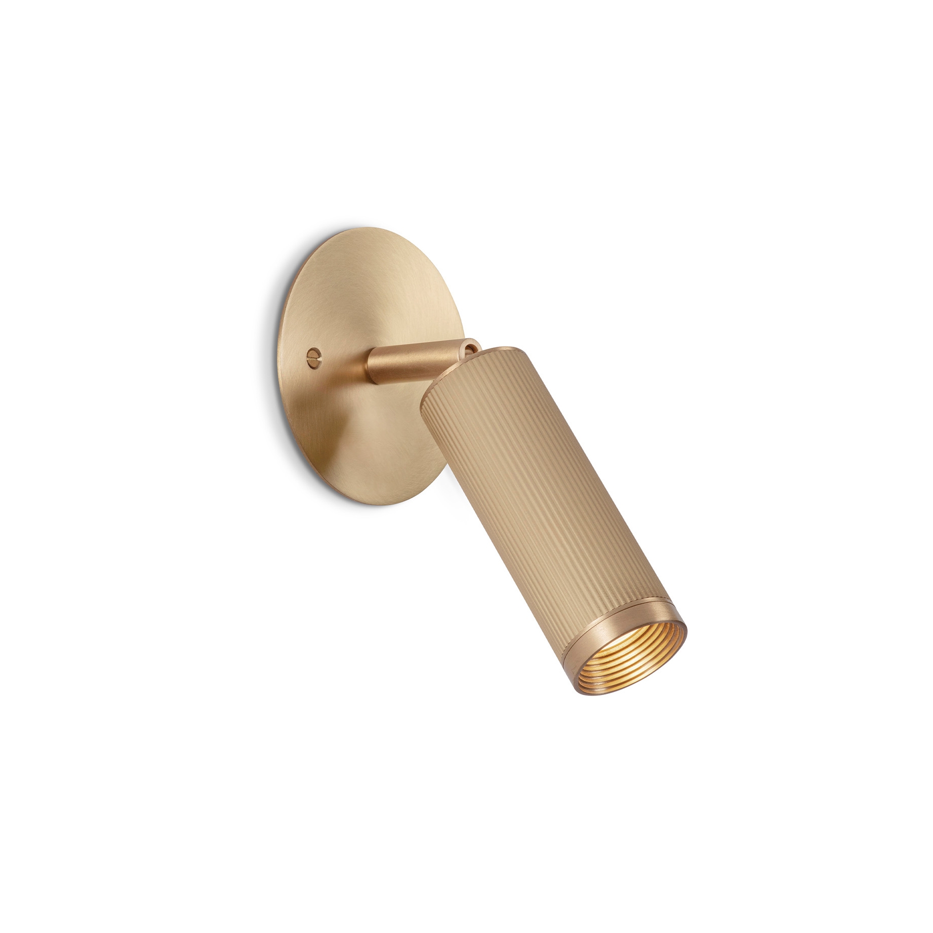 Spot | UnSwitched Wall Light - Satin Brass