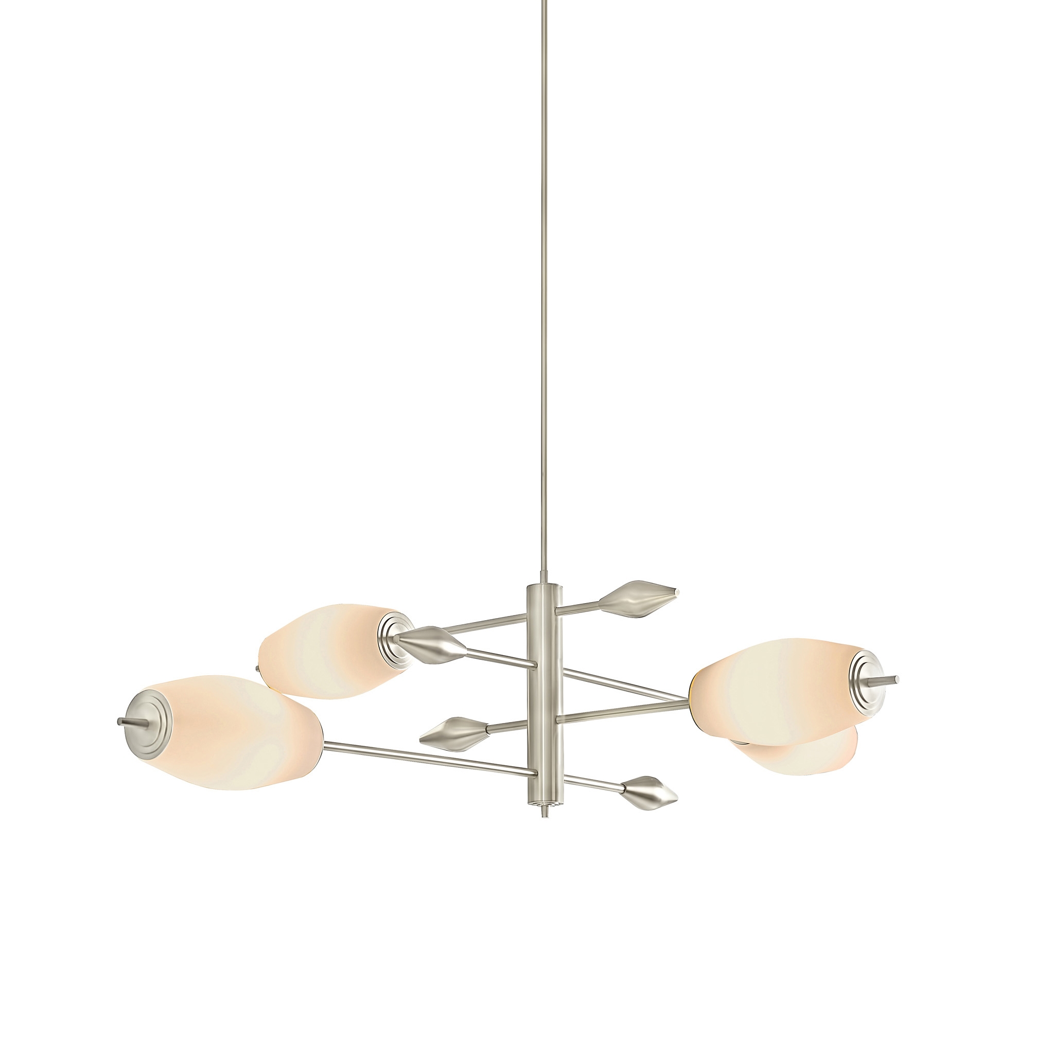 Supernova 4 | Pendant - Satin Nickel