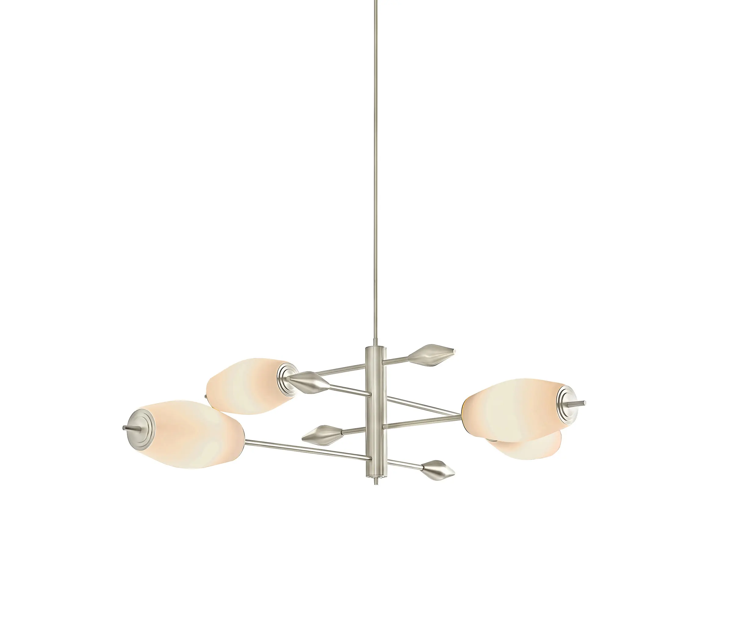 J. Adams & Co - Supernova 4 | Pendant - Satin Nickel