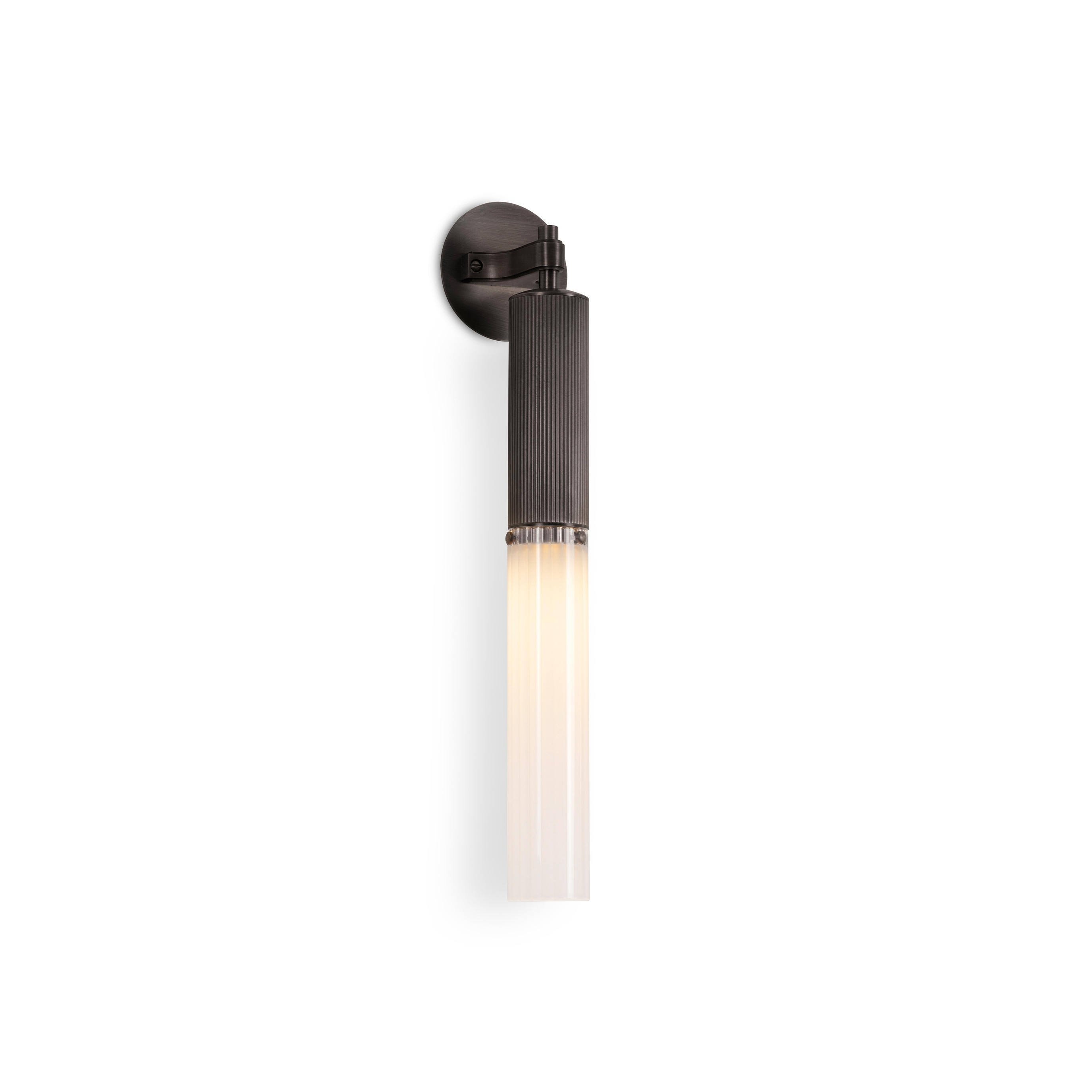 Flume | Wall Light - Bronze & Frosted Glass