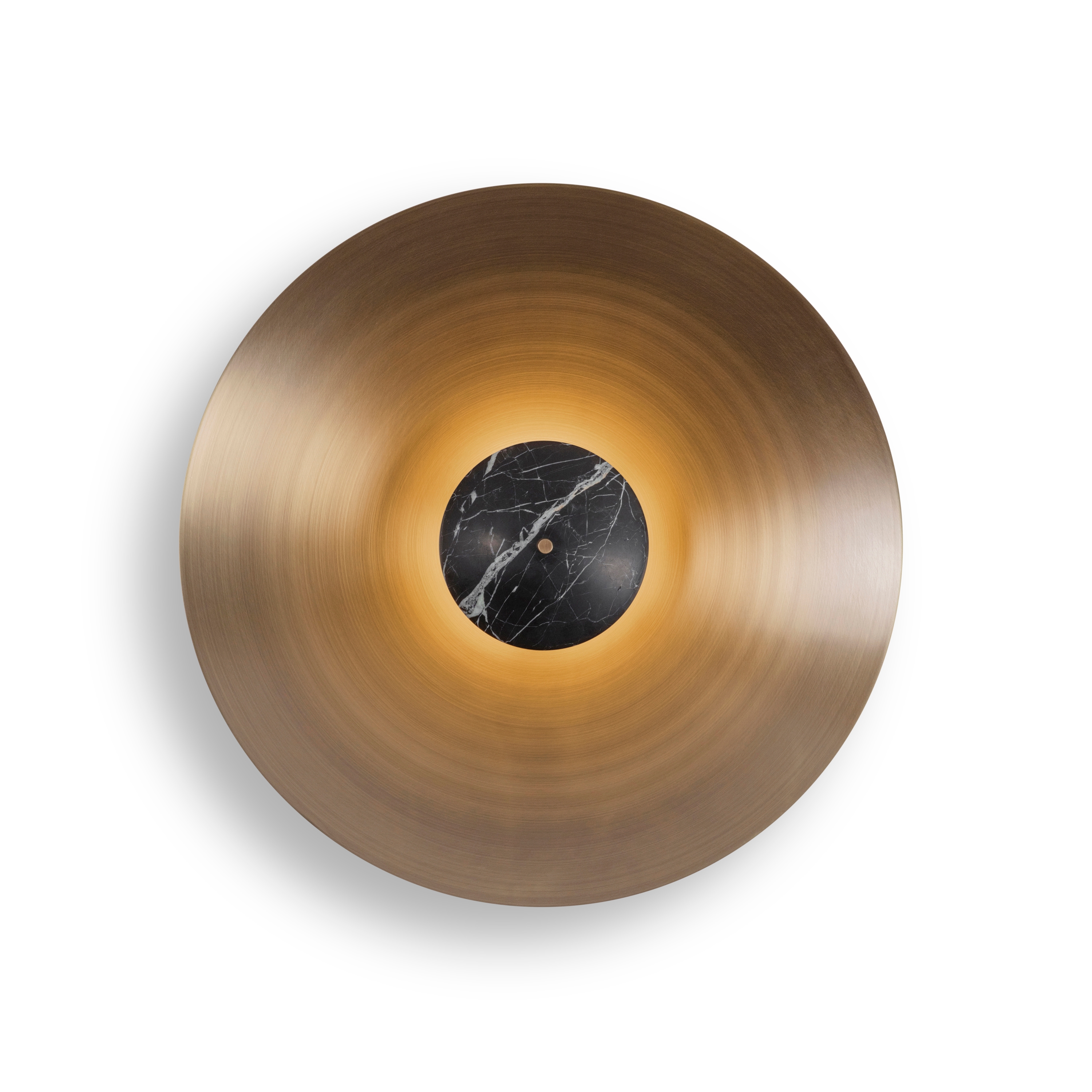 Luna | 550 Wall Light - Black Marble