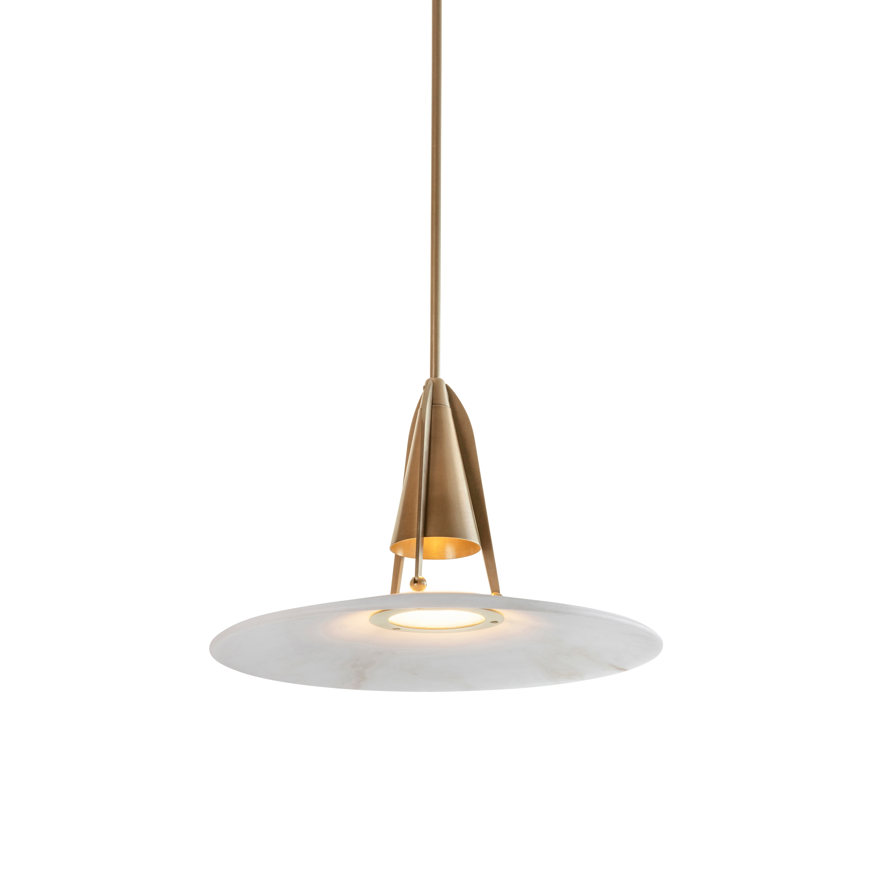 Aragon | 420 Pendant - Antique Brass