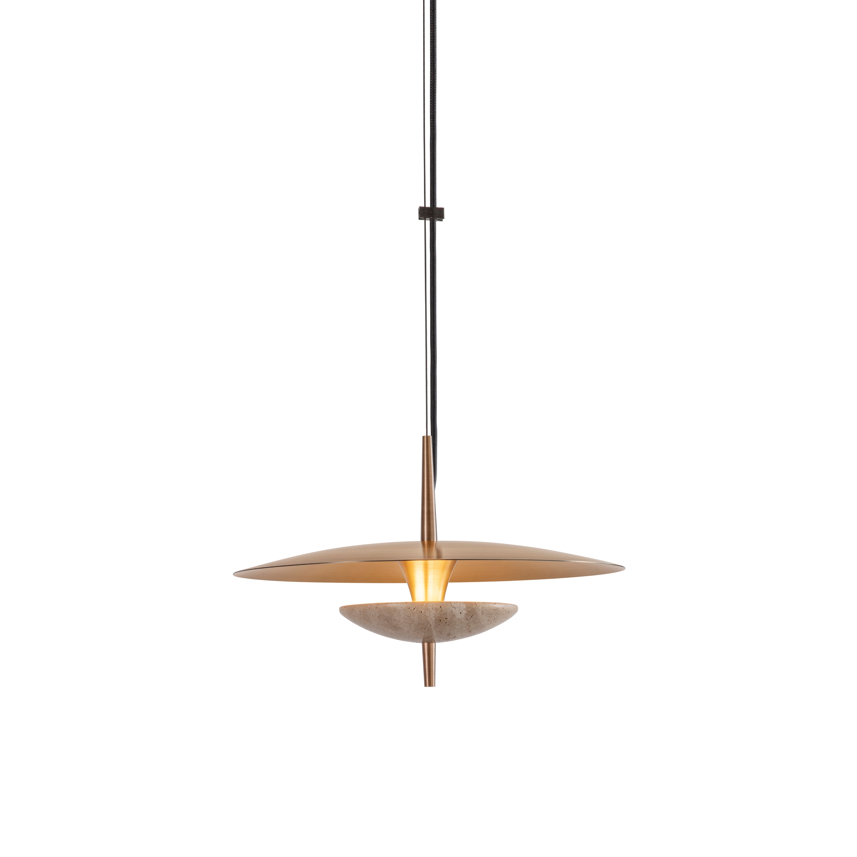 Luna | 350 Pendant - Travertine