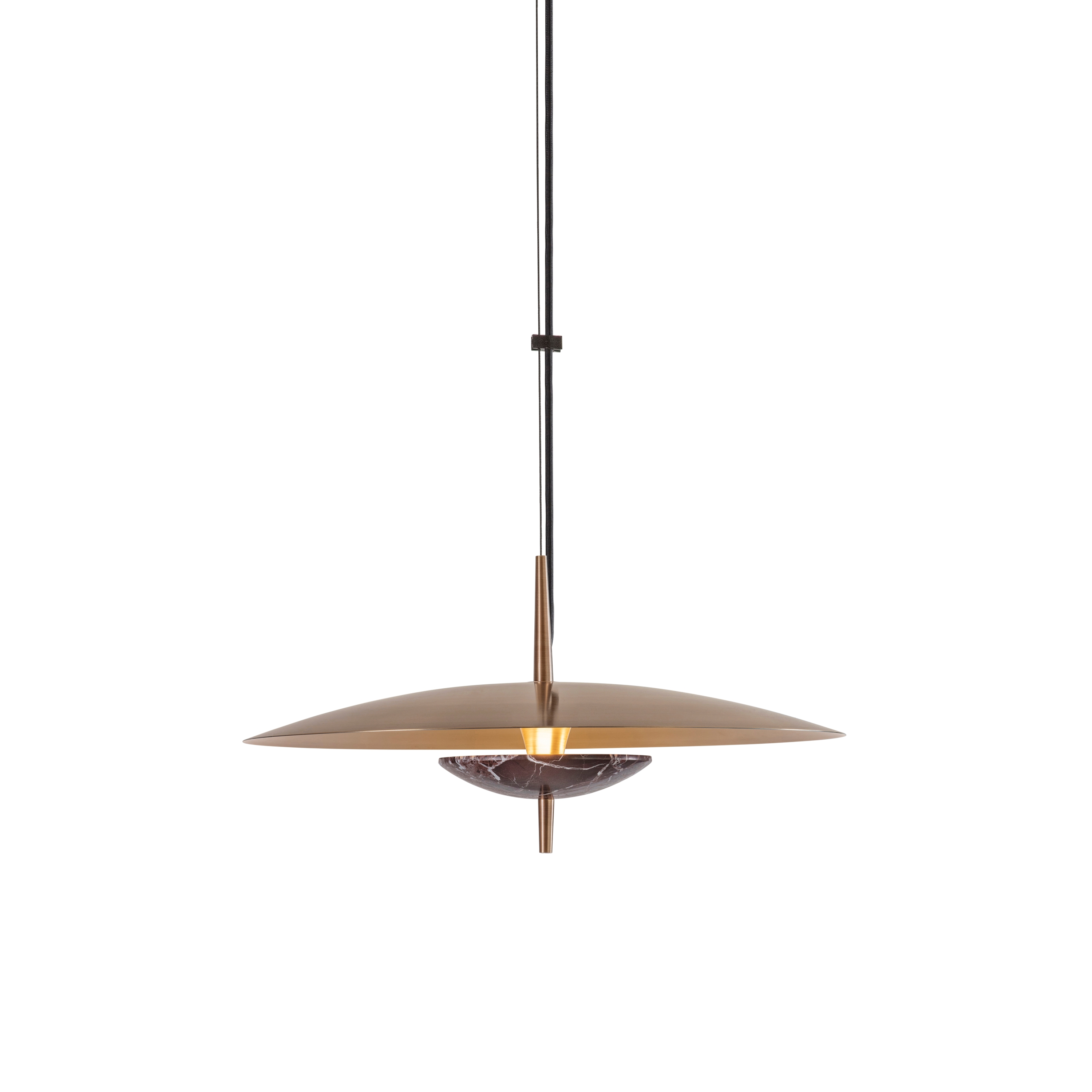 Luna | 450 Pendant - Red Marble