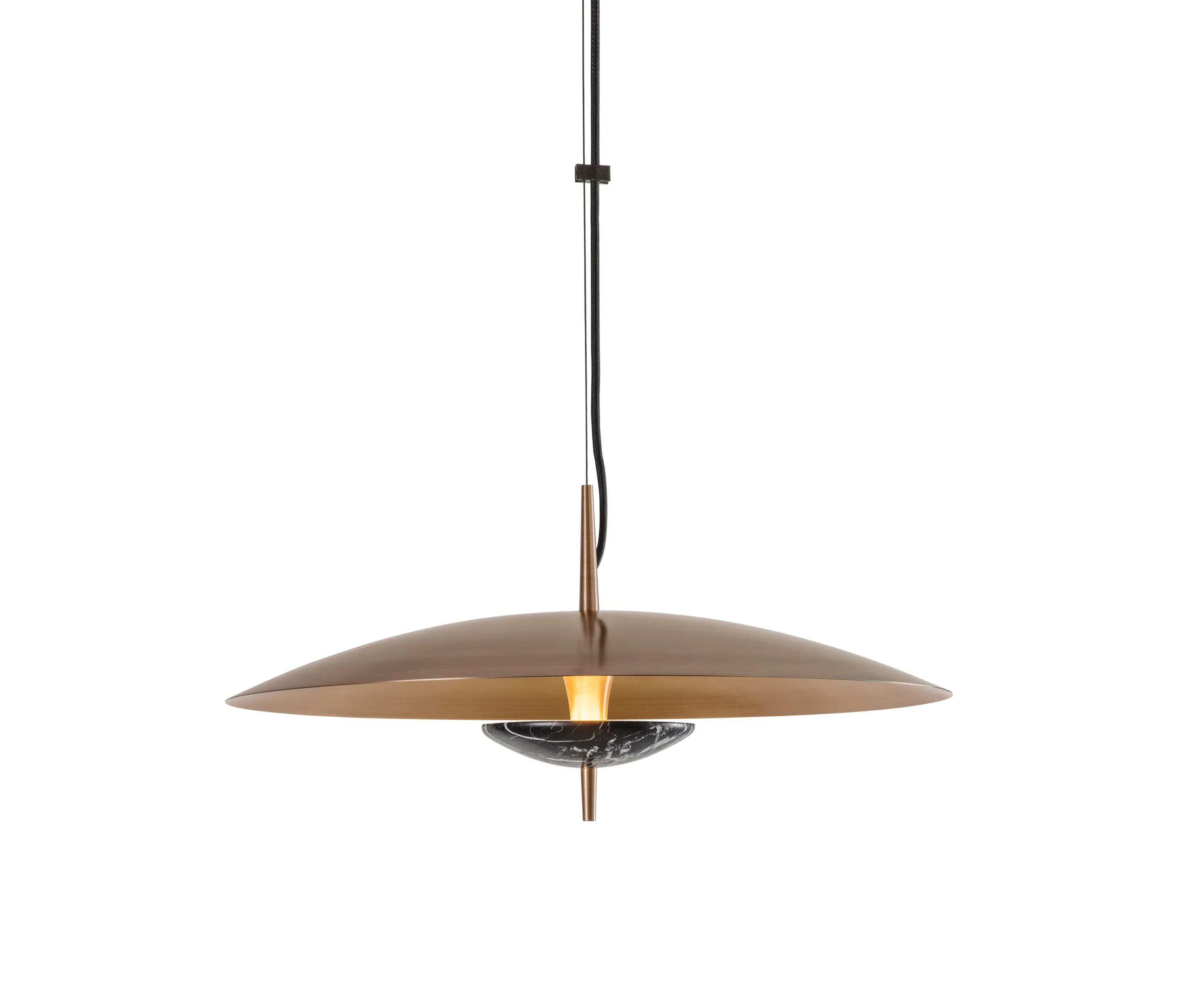 J. Adams & Co - Luna | 550 Pendant - Black Marble
