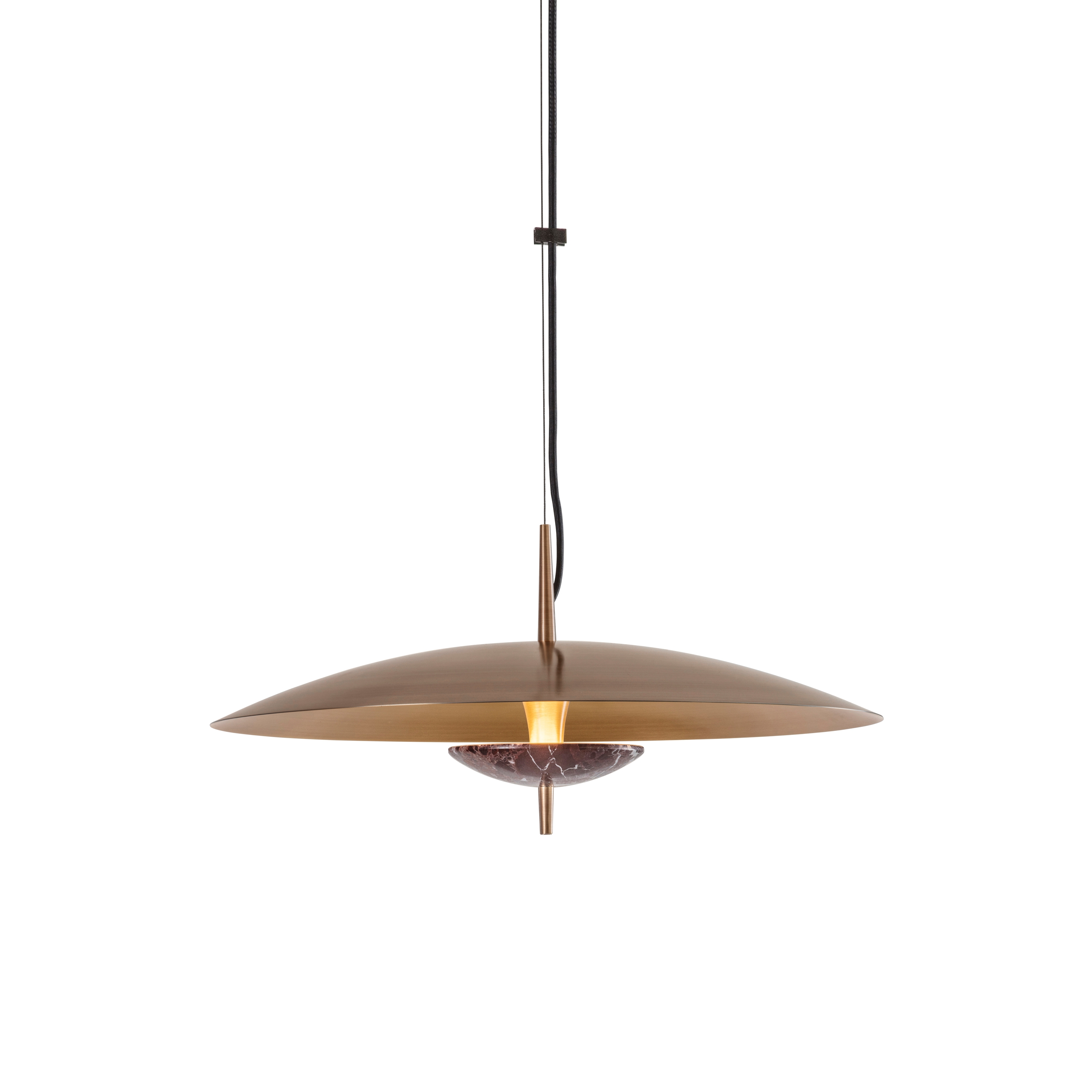 Luna | 550 Pendant - Red Marble