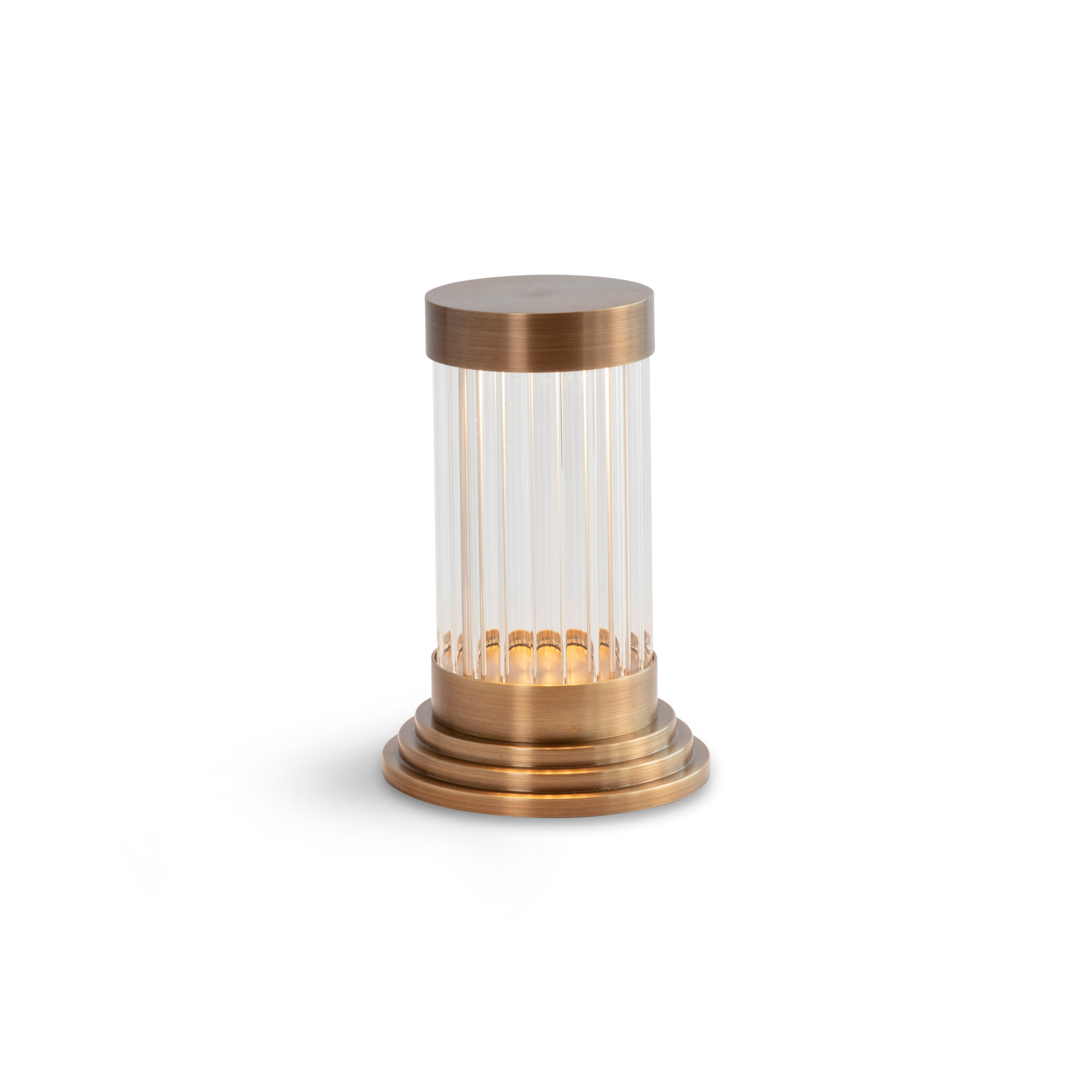 Porto Mini | Portable Table Light - Antique Brass