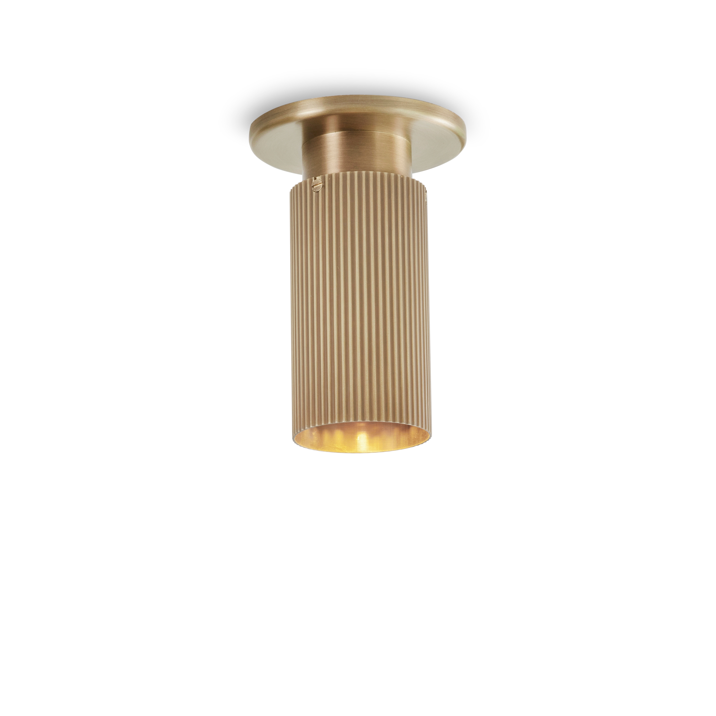 Display product Spot Pro | Downlight - Satin Brass from manufacturer J. Adams & Co