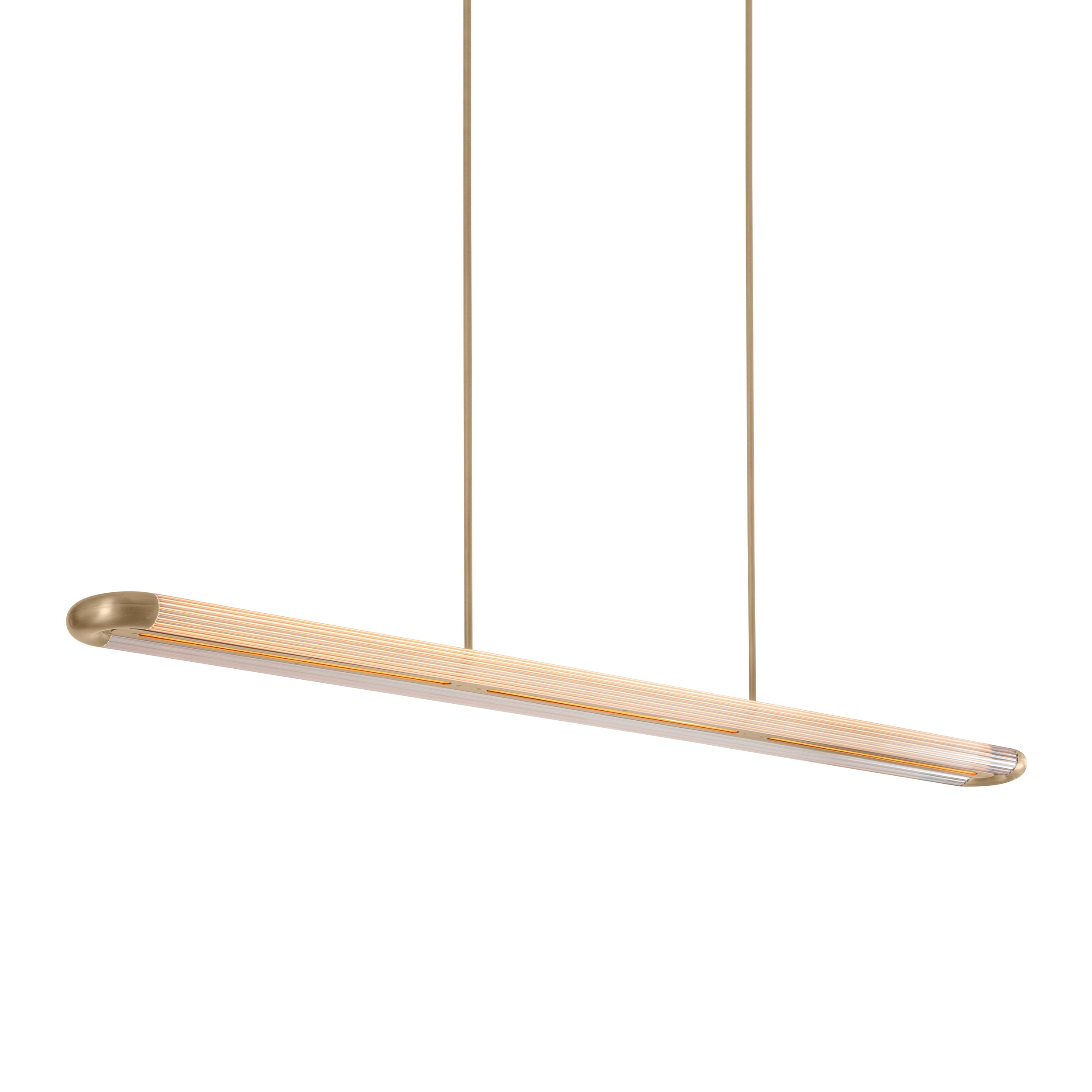 Strata | 1600 Pendant - Satin Brass