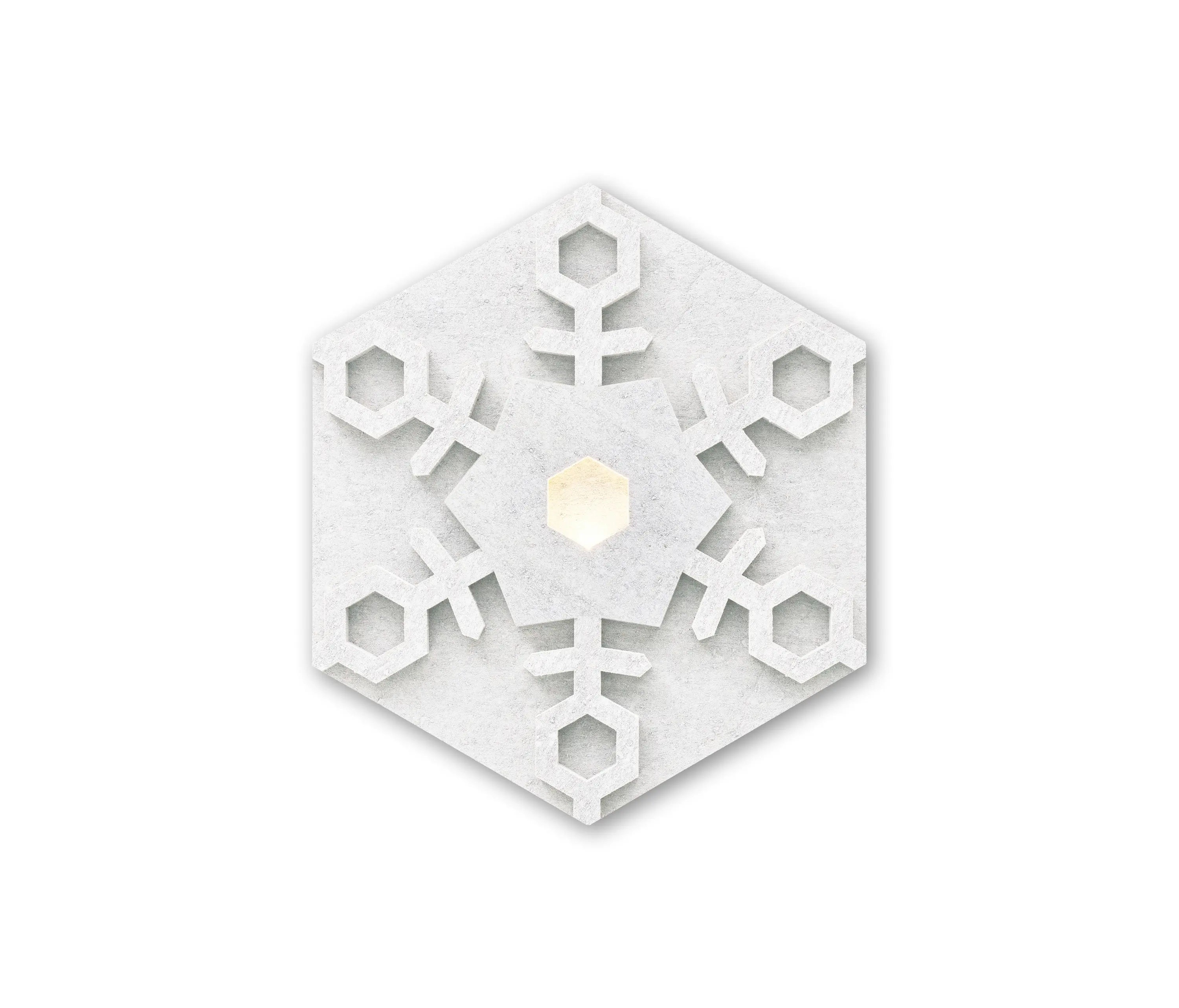 SIINNE - Heksagon Light Snowflake B