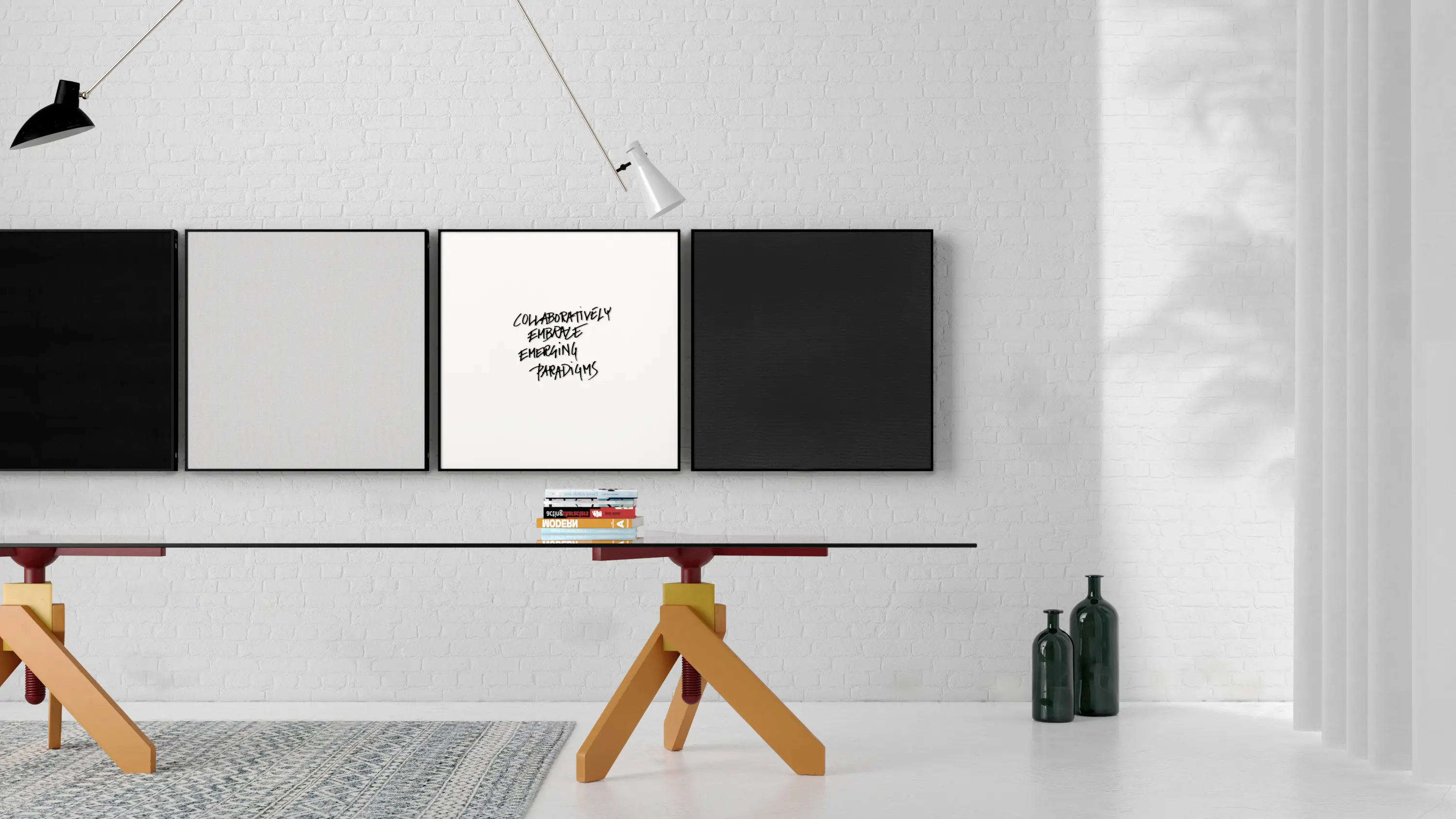 DESIGN EDITIONS - Opus 1, Grey Frame