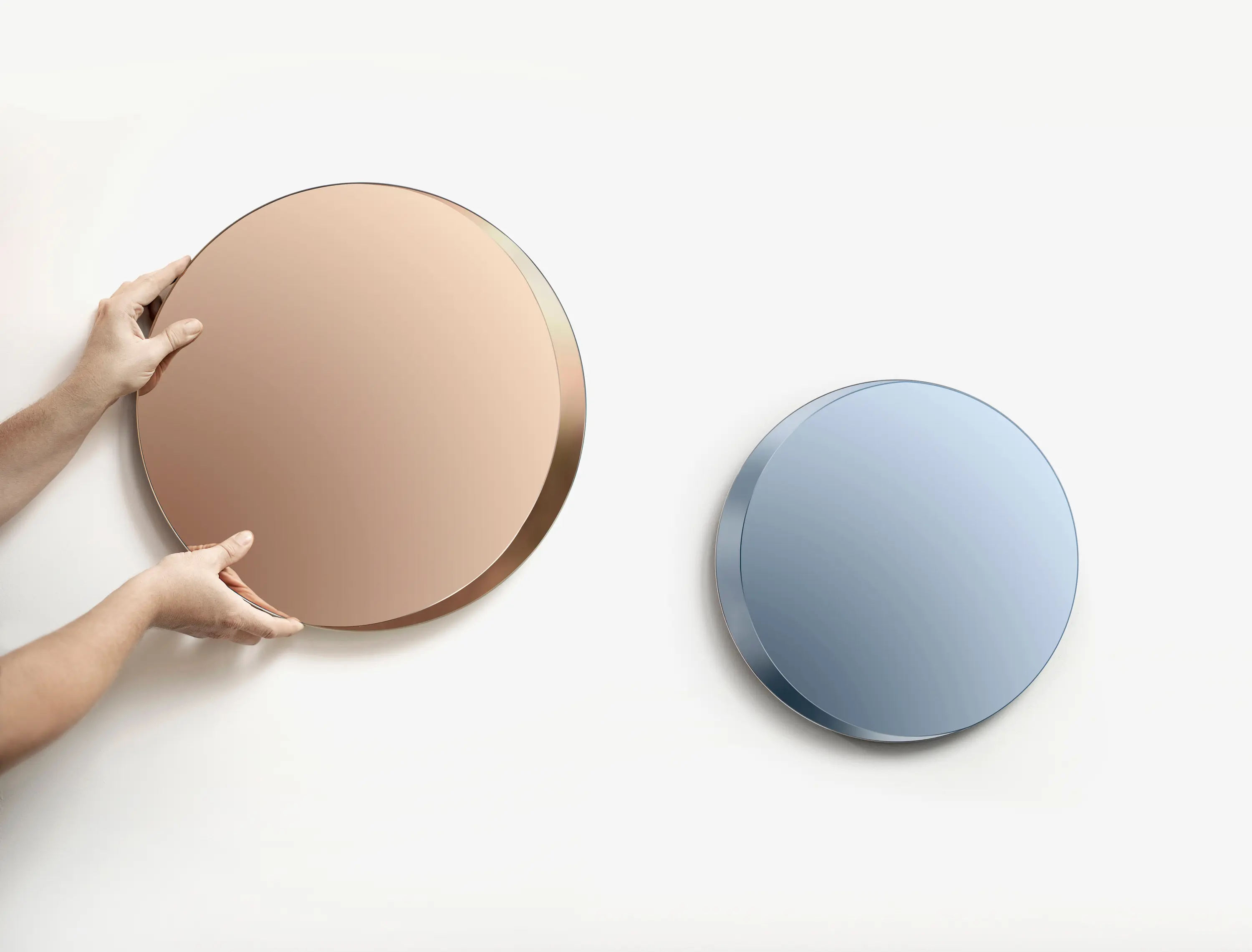 Caussa - Cres Specchio trasparente (Ø 25 cm)