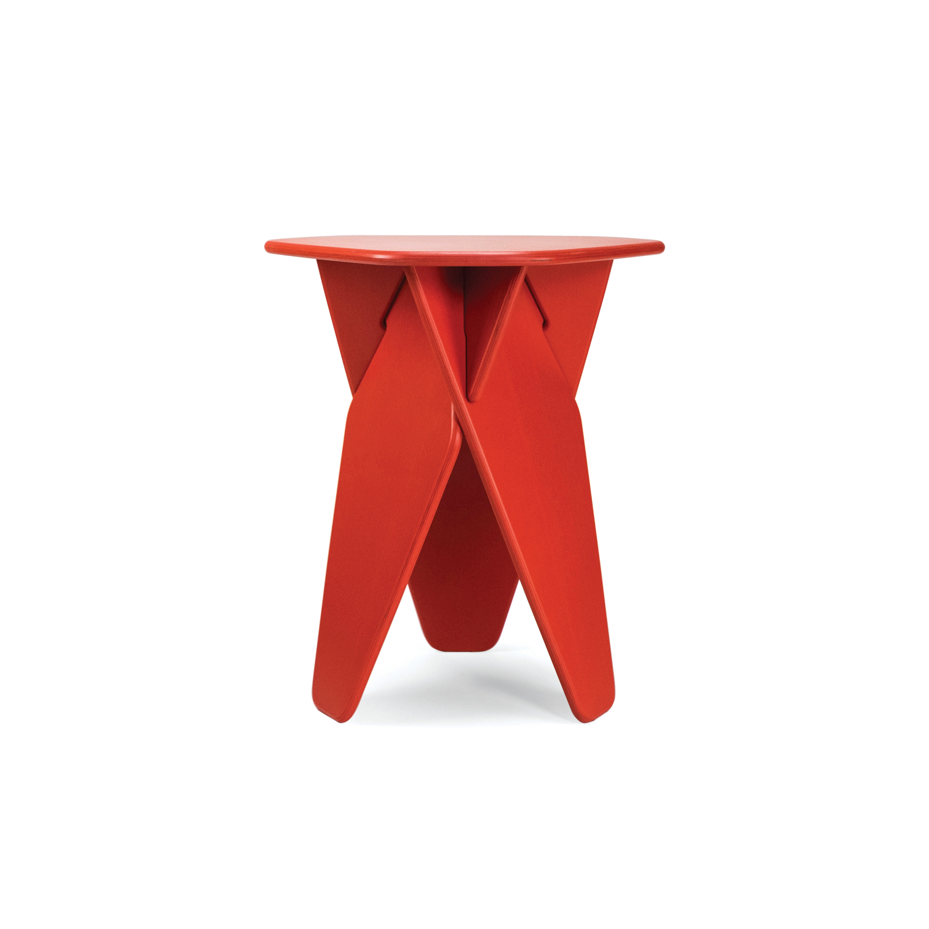 Display product Wedge Table red from manufacturer Caussa