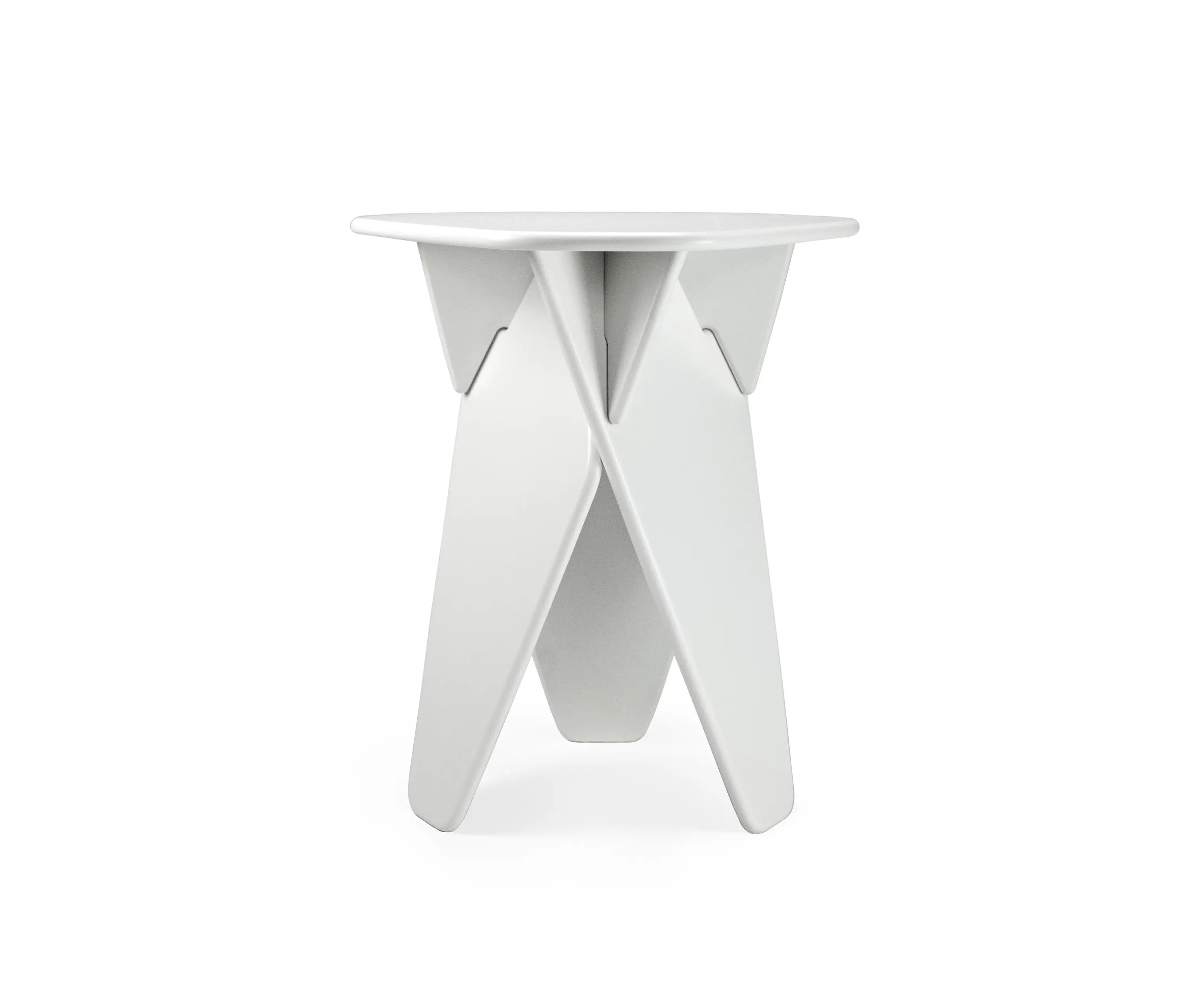 Caussa - Wedge Table white