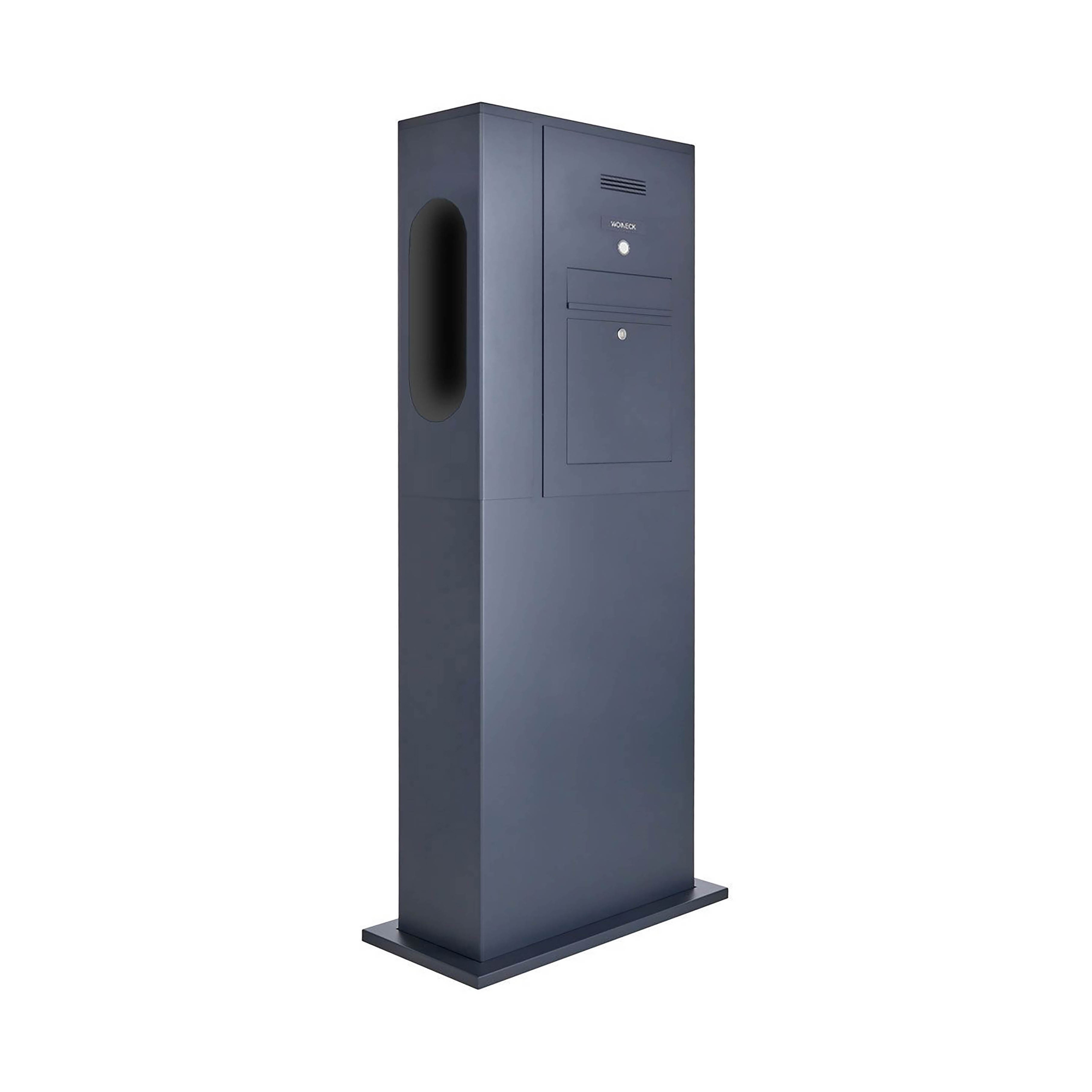 Display product Designer | Briefkasten Ladesäule Designer BIG - Innogy eBox vorbereitet - RAL nach Wahl - INDIVIDUELL Rechts from manufacturer Briefkasten Manufaktur