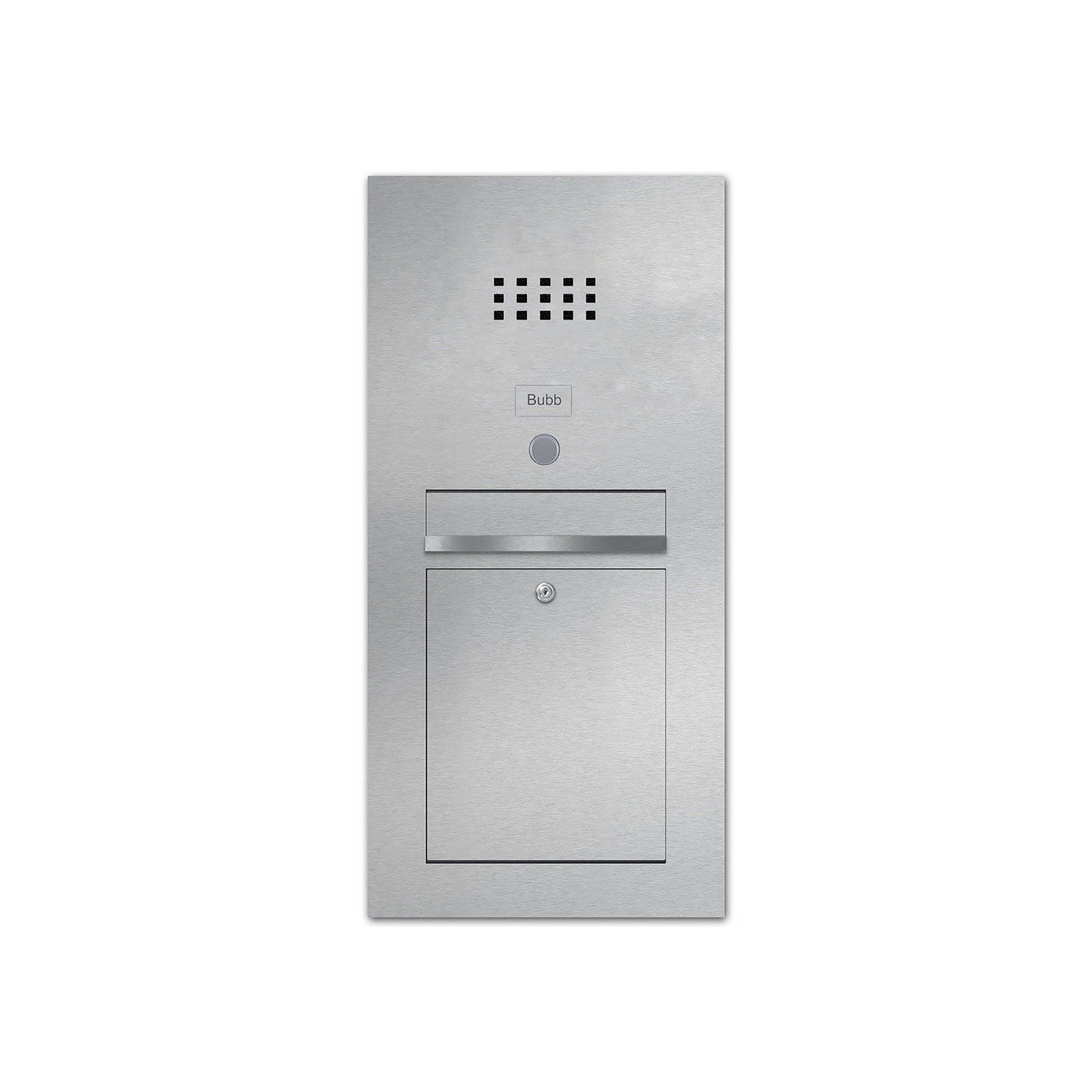 Display product Designer | Edelstahl Briefkasten Designer Modell - Clean Edition - INDIVIDUELL Einputz- bzw. Unterputzvariante 100mm from manufacturer Briefkasten Manufaktur