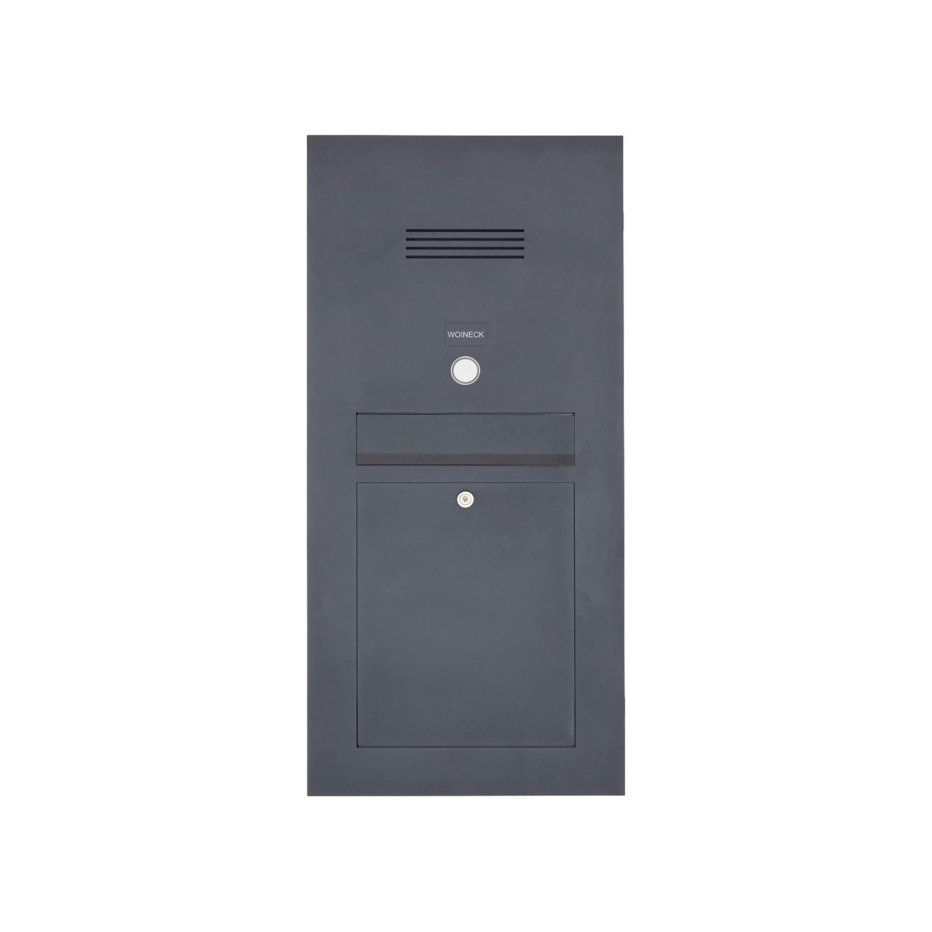 Display product Designer | Edelstahl Briefkasten Designer Modell - Clean Edition - RAL nach Wahl - INDIVIDUELL Einputz- bzw. Unterputzvariante 100mm from manufacturer Briefkasten Manufaktur