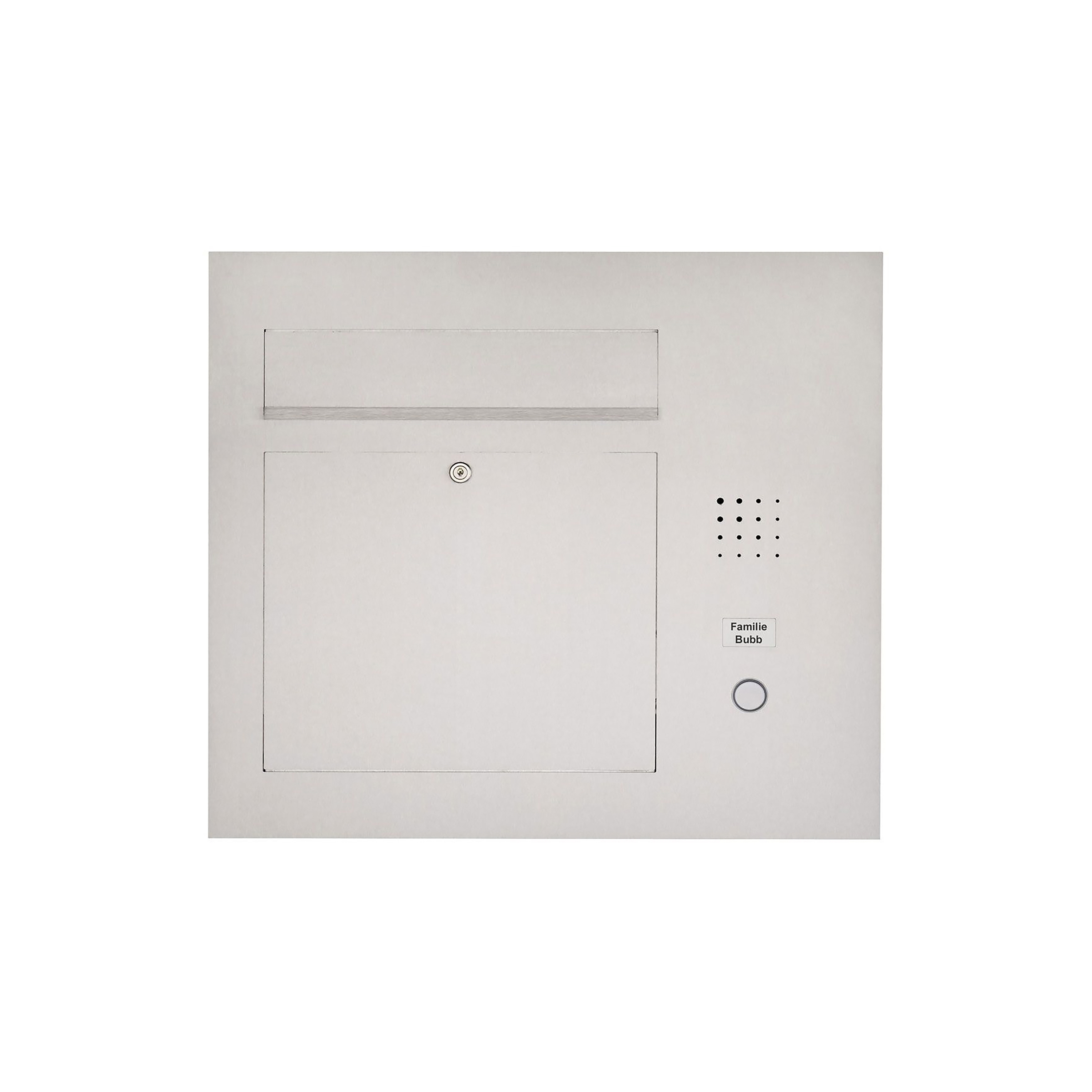 Display product Designer | Edelstahl Briefkasten Designer Modell BIG - Clean Edition - Seitlich - INDIVIDUELL Einputz- bzw. Unterputzvariante 100mm Rechts from manufacturer Briefkasten Manufaktur