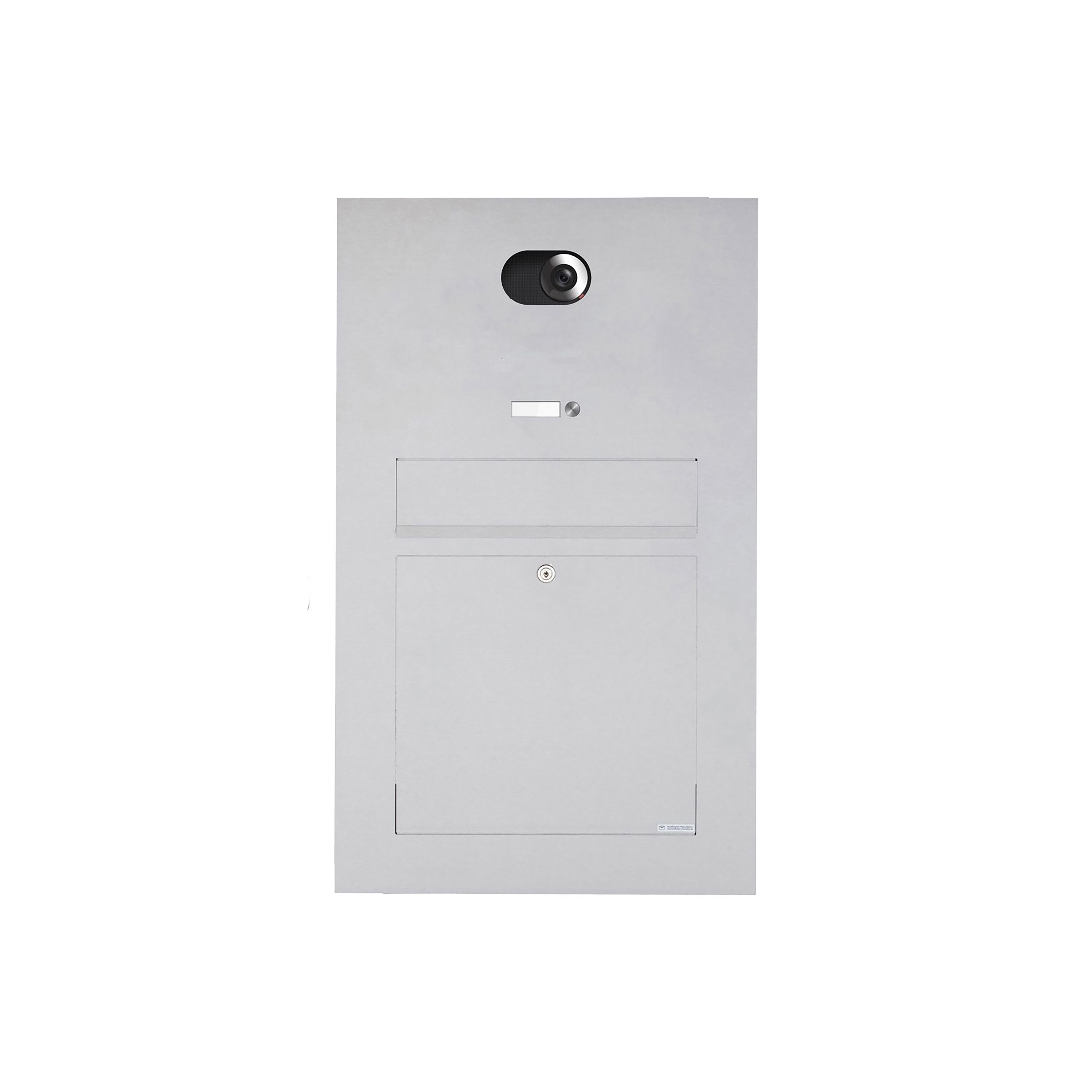 Display product Designer | Edelstahl Briefkasten Designer Modell BIG - Comelit VIDEO Komplettset Wifi Einputz- bzw. Unterputzvariante 100mm from manufacturer Briefkasten Manufaktur