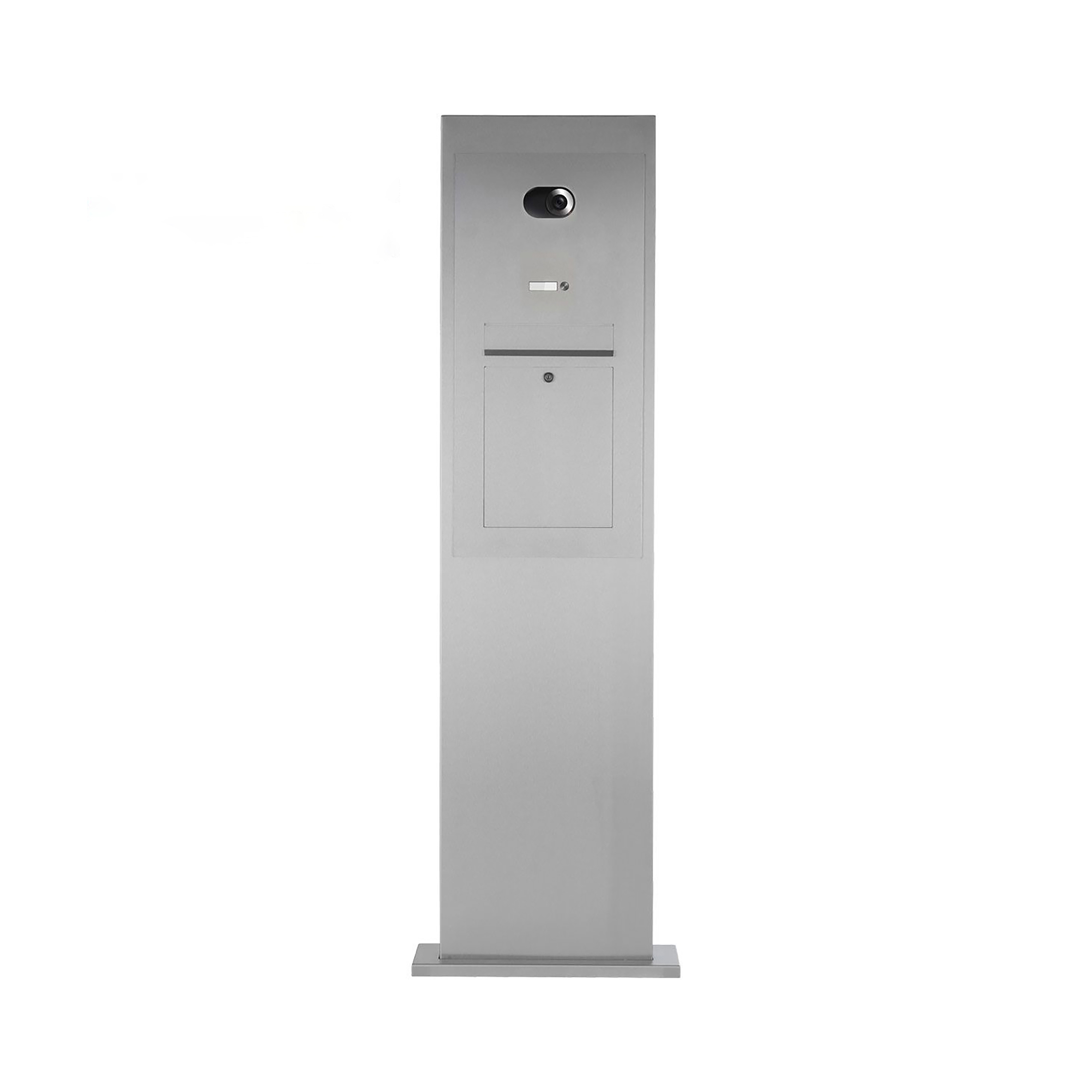 Display product Designer | Edelstahl Briefkastensäule Designer Modell - Stele Tower - Comelit VIDEO Komplettset Wifi from manufacturer Briefkasten Manufaktur