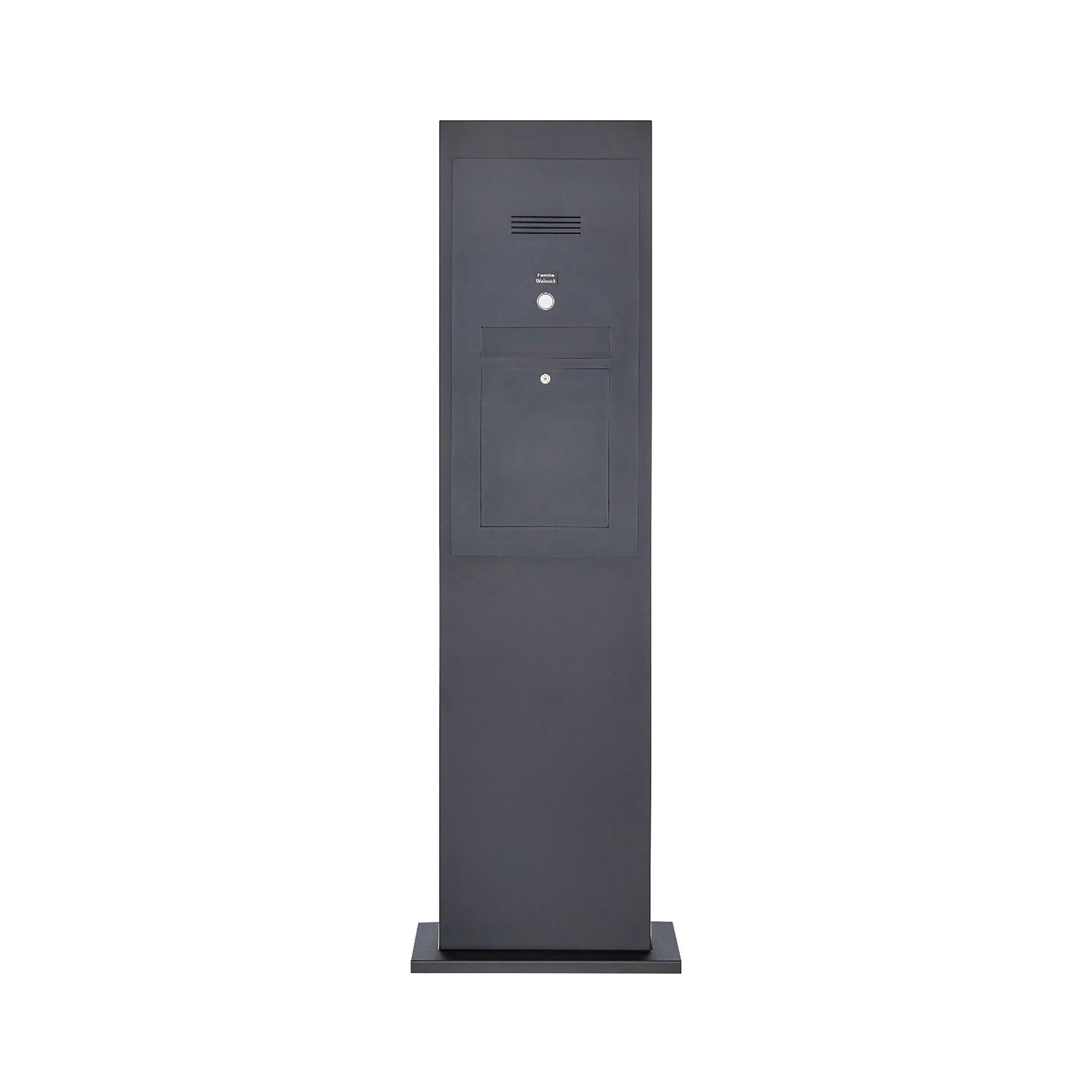 Display product Designer | Edelstahl Briefkastensäule Designer Modell - Stele Tower - RAL nach Wahl - INDIVIDUELL from manufacturer Briefkasten Manufaktur