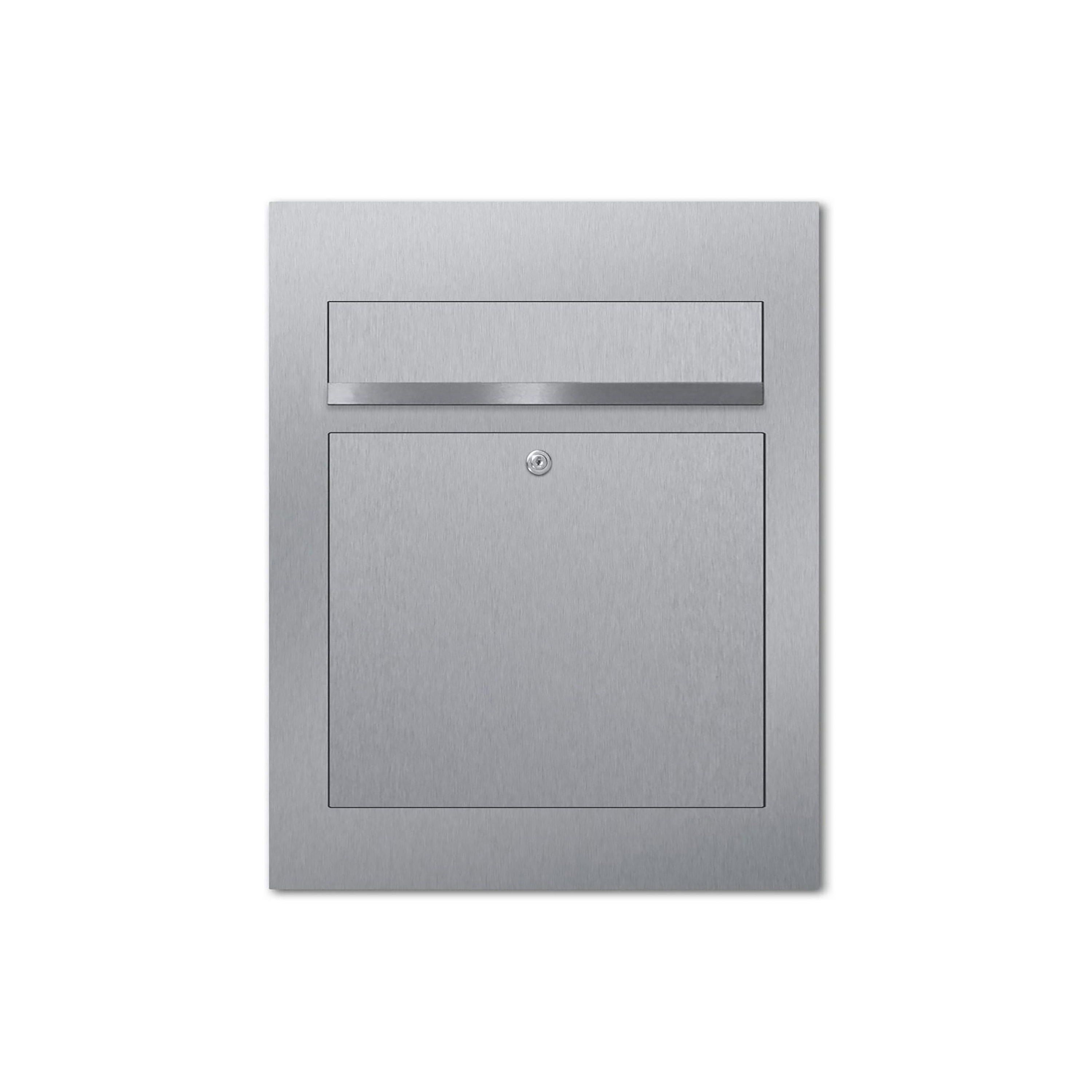 Designer | Edelstahl Design Briefkasten DESIGNER Style BIG Einputz- bzw. Unterputzvariante 100mm