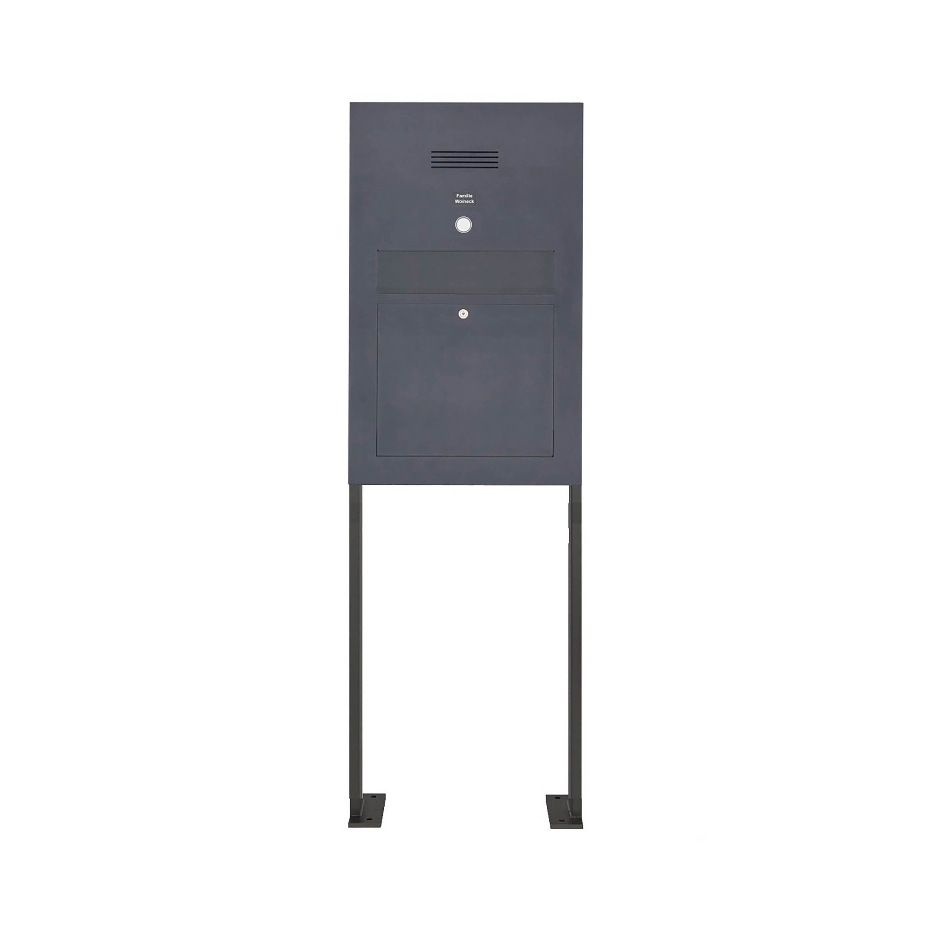 Display product Designer | Edelstahl Standbriefkasten Designer Modell BIG ST-P - Clean Edition - RAL nach Wahl - INDIVIDUELL from manufacturer Briefkasten Manufaktur