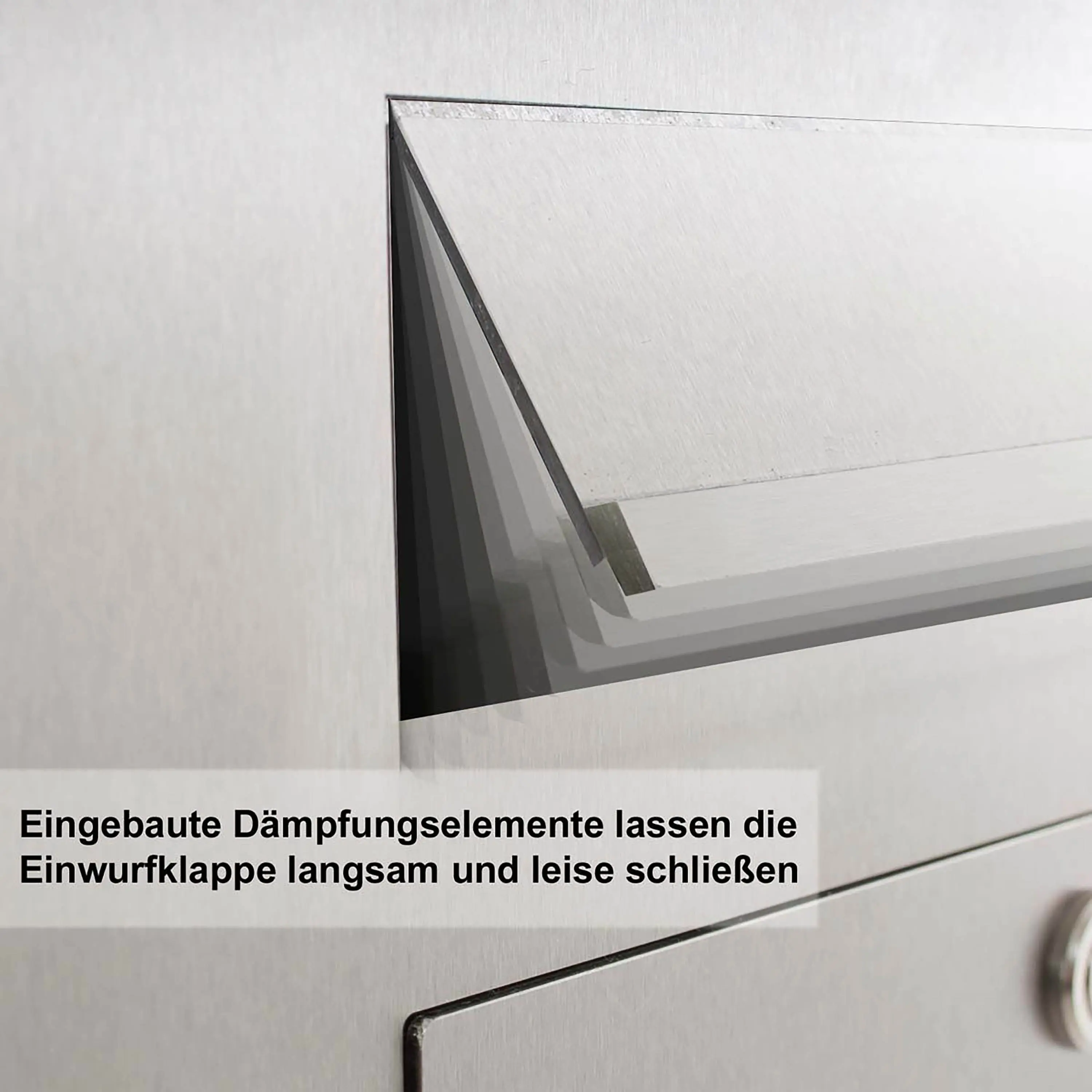 Briefkasten Manufaktur - Designer | Edelstahl Standbriefkasten Designer Modell BIG ST-R - Seitlich - RAL nach Wahl - INDIVIDUELL Rechts