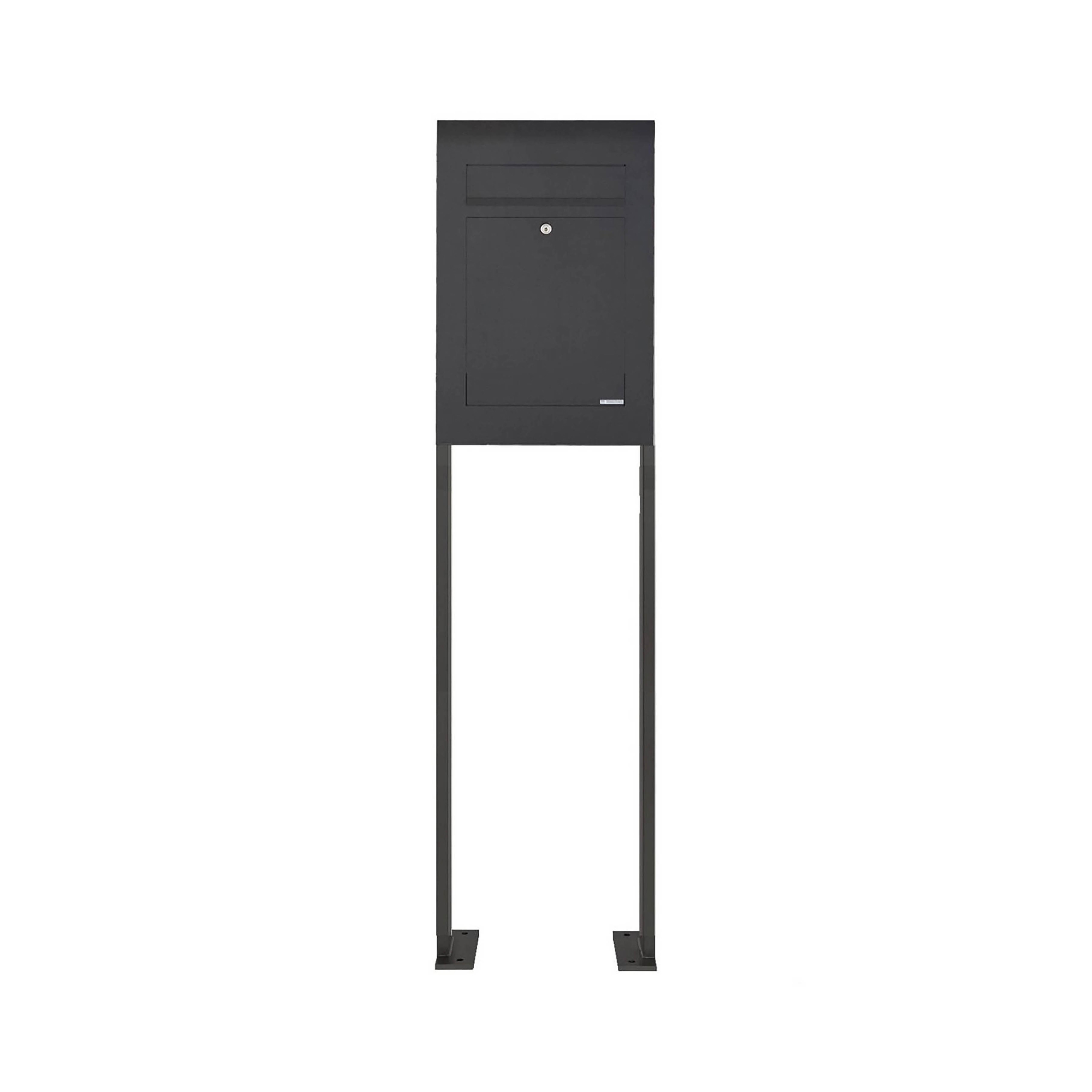 Designer | Edelstahl Standbriefkasten DESIGNER Style ST-P pulverbeschichtet