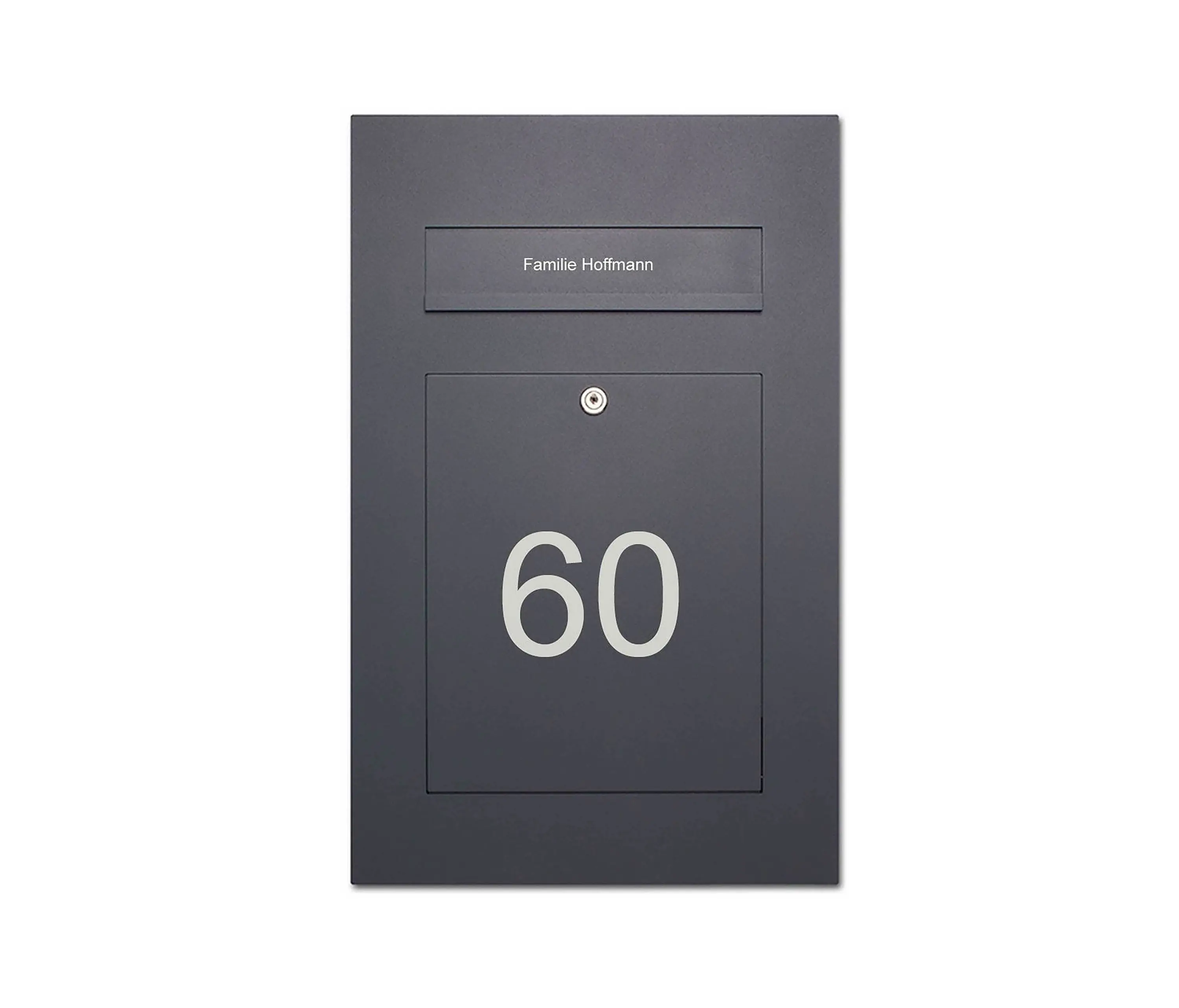 Briefkasten Manufaktur - Designer | Edelstahl Standbriefkasten DESIGNER Style ST-P pulverbeschichtet