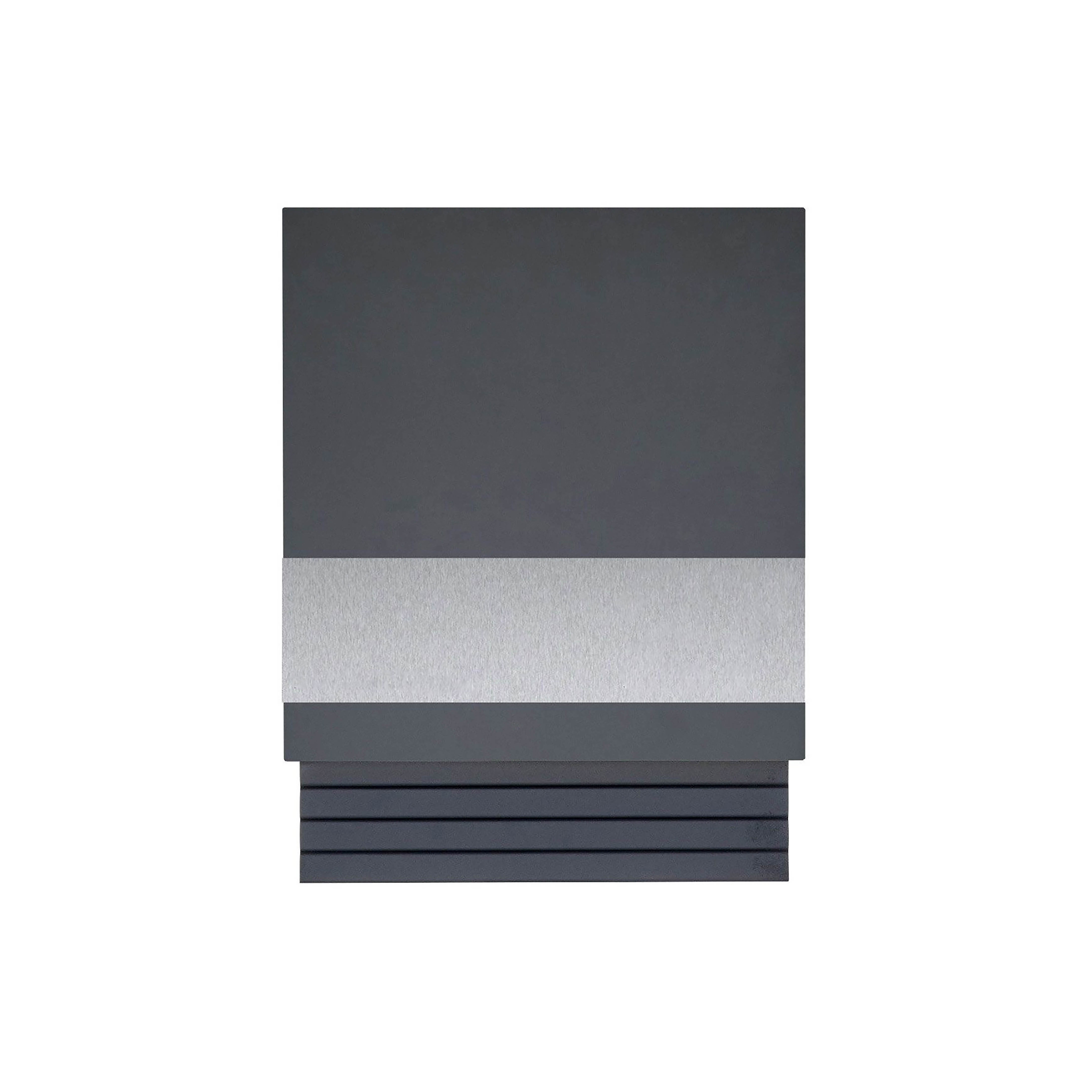 Afficher le produit Schiller | Design Briefkasten mit Zeitungsfach SCHILLER SMALL VARS - RAL Farbe mit Edelstahlapplikation du fabricant Briefkasten Manufaktur