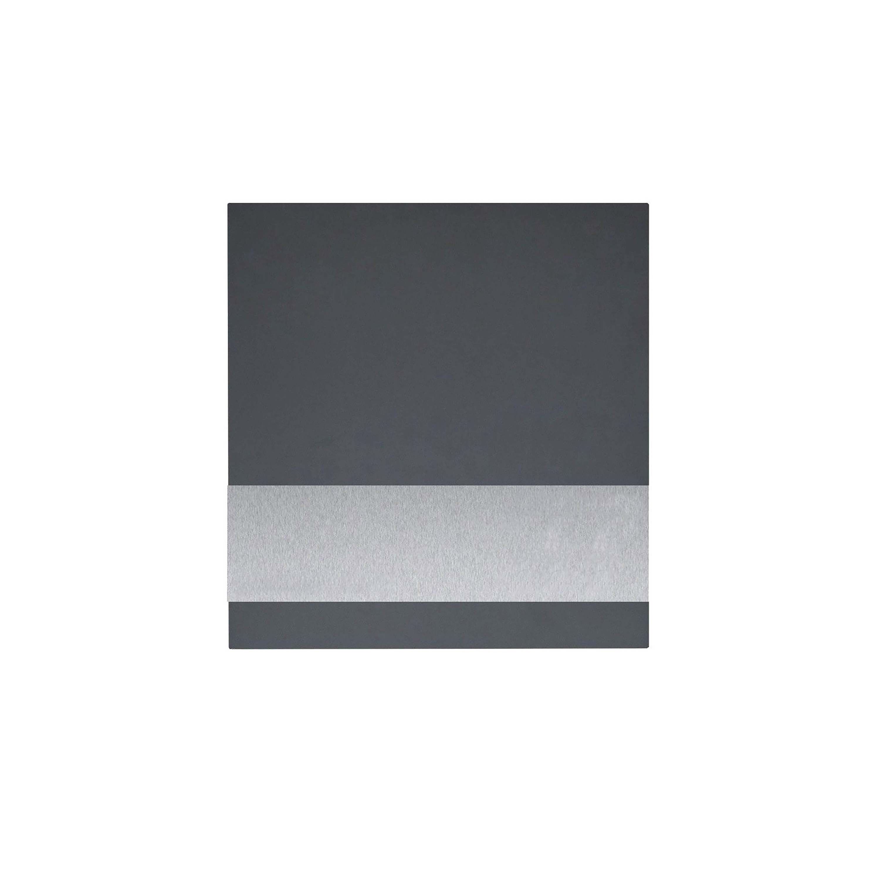 Display product Schiller | Design Briefkasten SCHILLER SMALL VARS-OZ - RAL Farbe mit Edelstahlapplikation from manufacturer Briefkasten Manufaktur