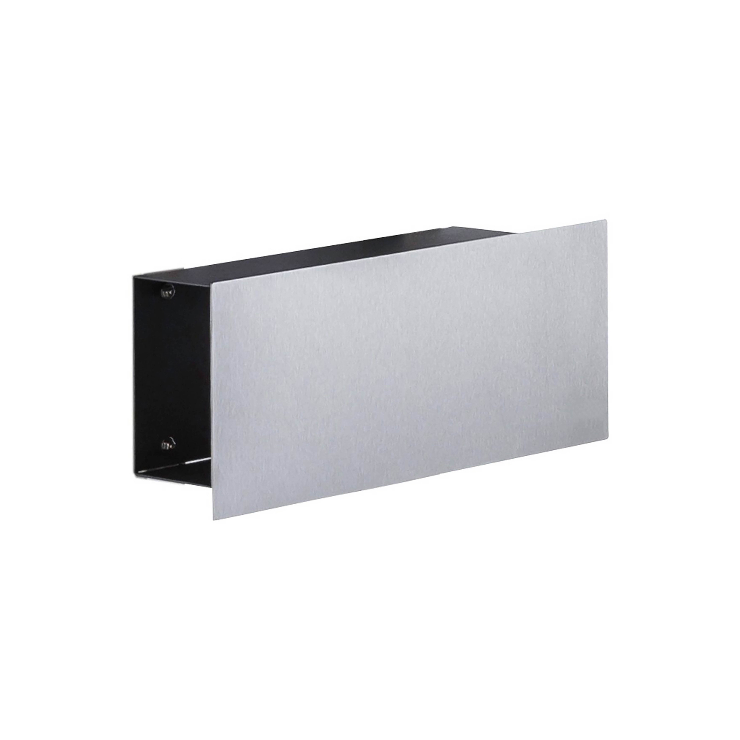 Display product Schiller | Design Zeitungsfach SCHILLER MEDIUM VA7016 - Edelstahl V2A, geschliffen & RAL 7016 anthrazit from manufacturer Briefkasten Manufaktur