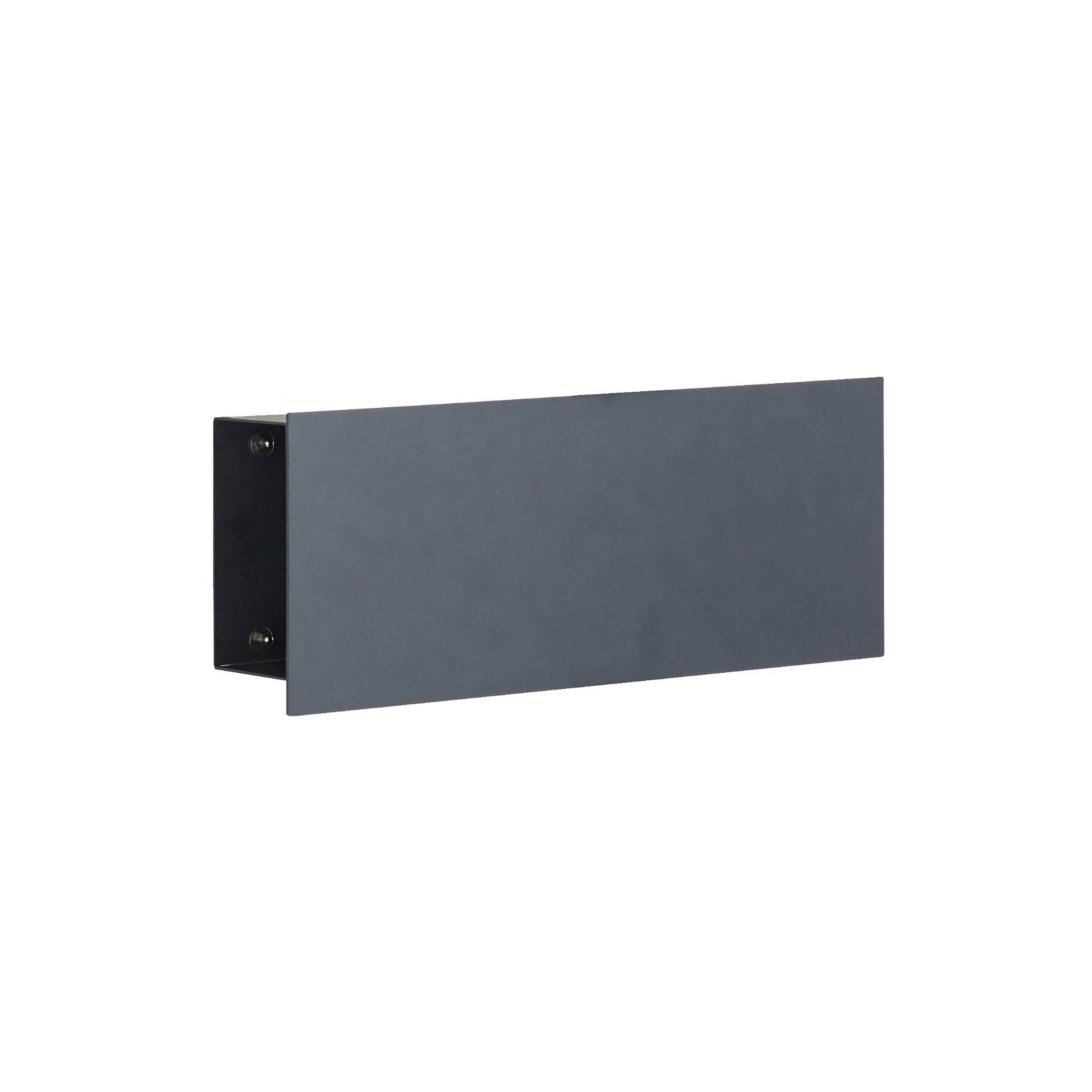 Schiller | Design Zeitungsfach SCHILLER MEDIUM VAR - Edelstahl V2A, pulverbeschichtet